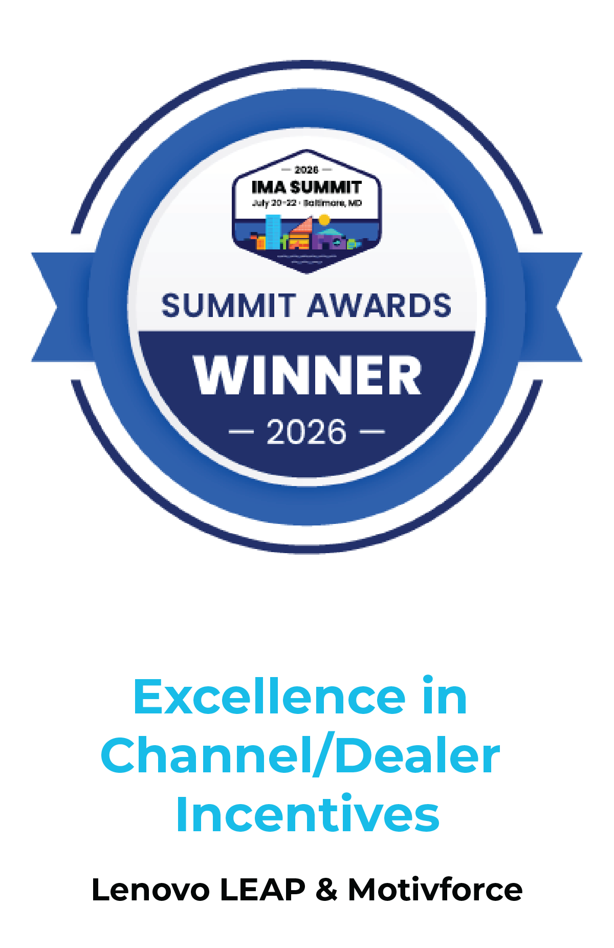 IMA awards 2026 badge
