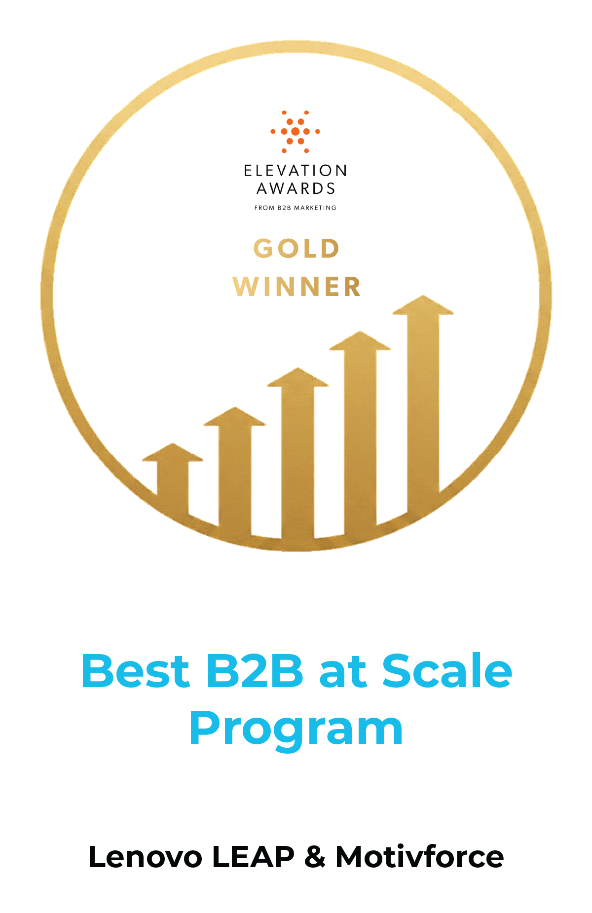 Motivforce Elevation Awards - Gold