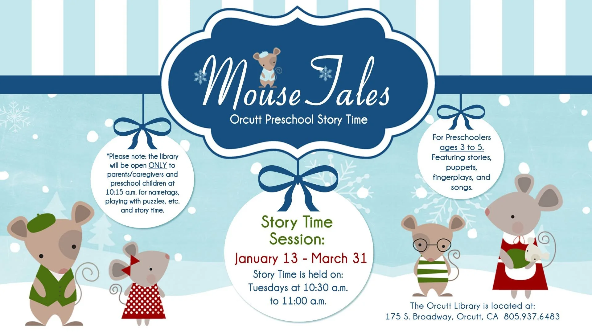 Mouse Tales Story Time