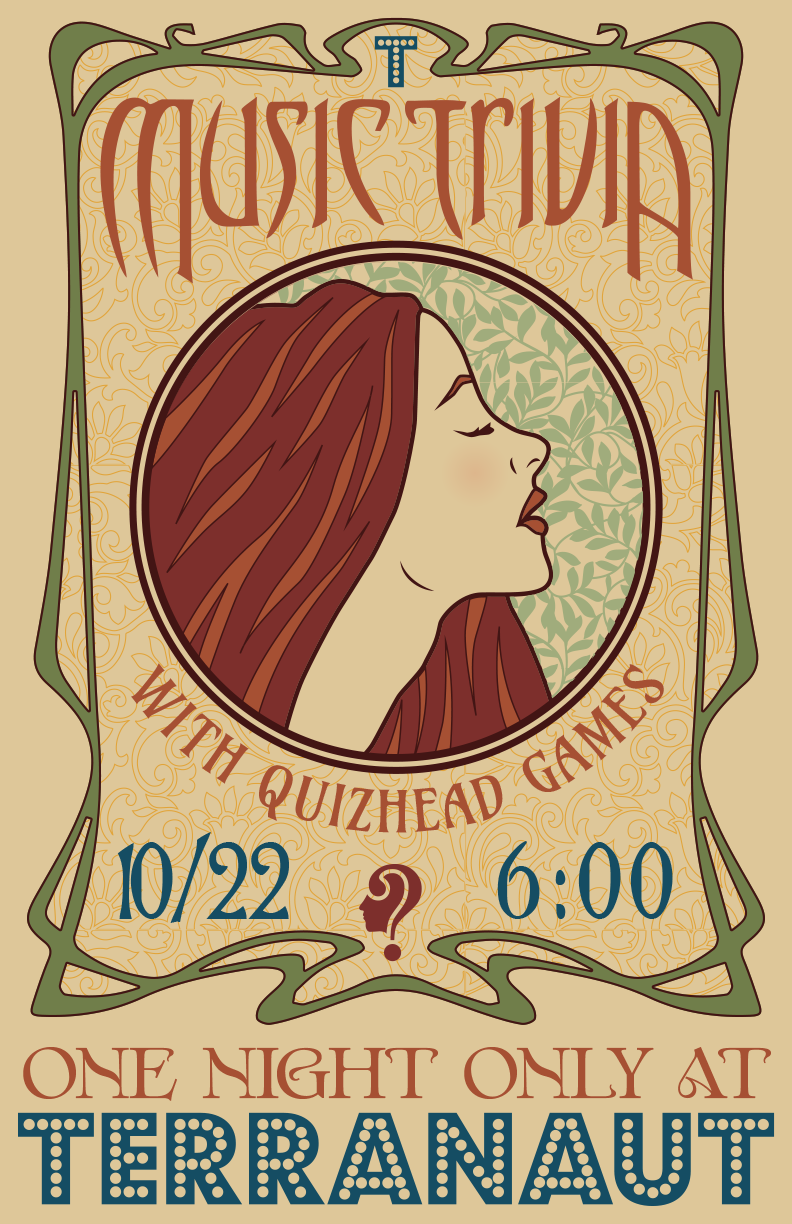 Music Trivia v.6 at Terranaut Beer
