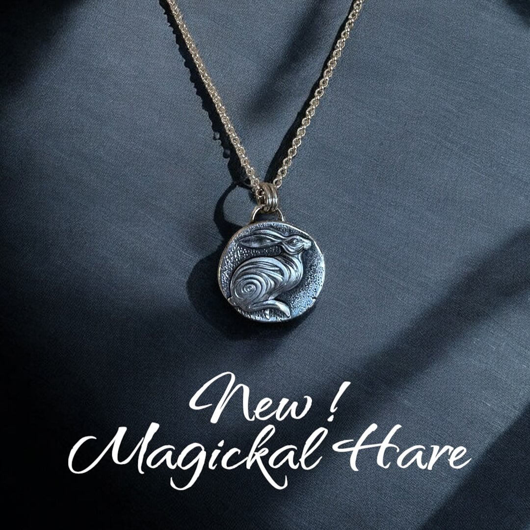 UPDATE, sold!! Thank you!  The rabbit represents fertility, new starts, quickness, creativity and intuition. It&rsquo;s spiritual energy, helps us in being quick to think and adapt.  #handmadejewelry #sterlingsilverjewellery #rabbitofinstagram #magic