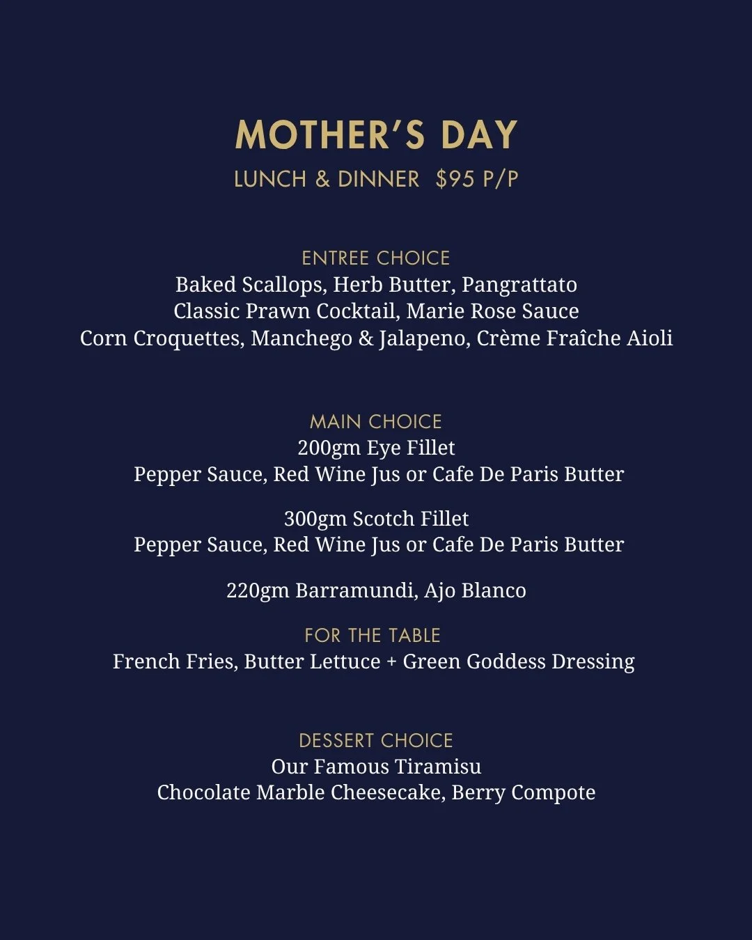 Mother's Day At Eileen's