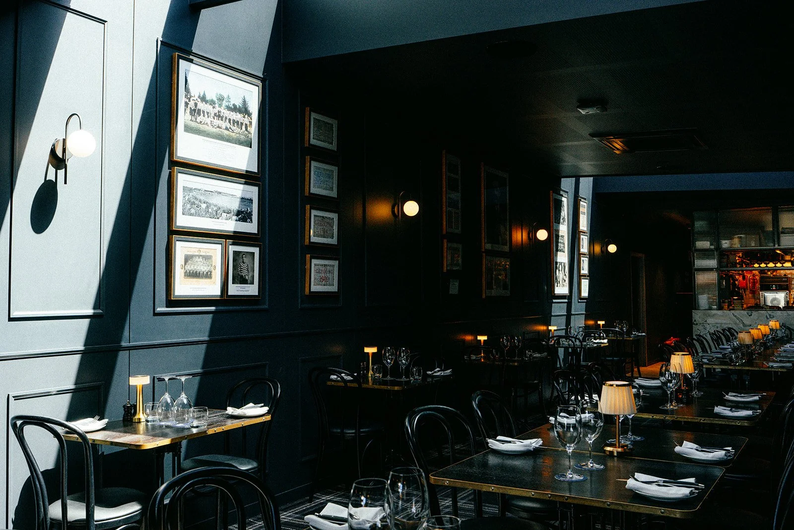 Interior of Eileen's Charcoal Grill