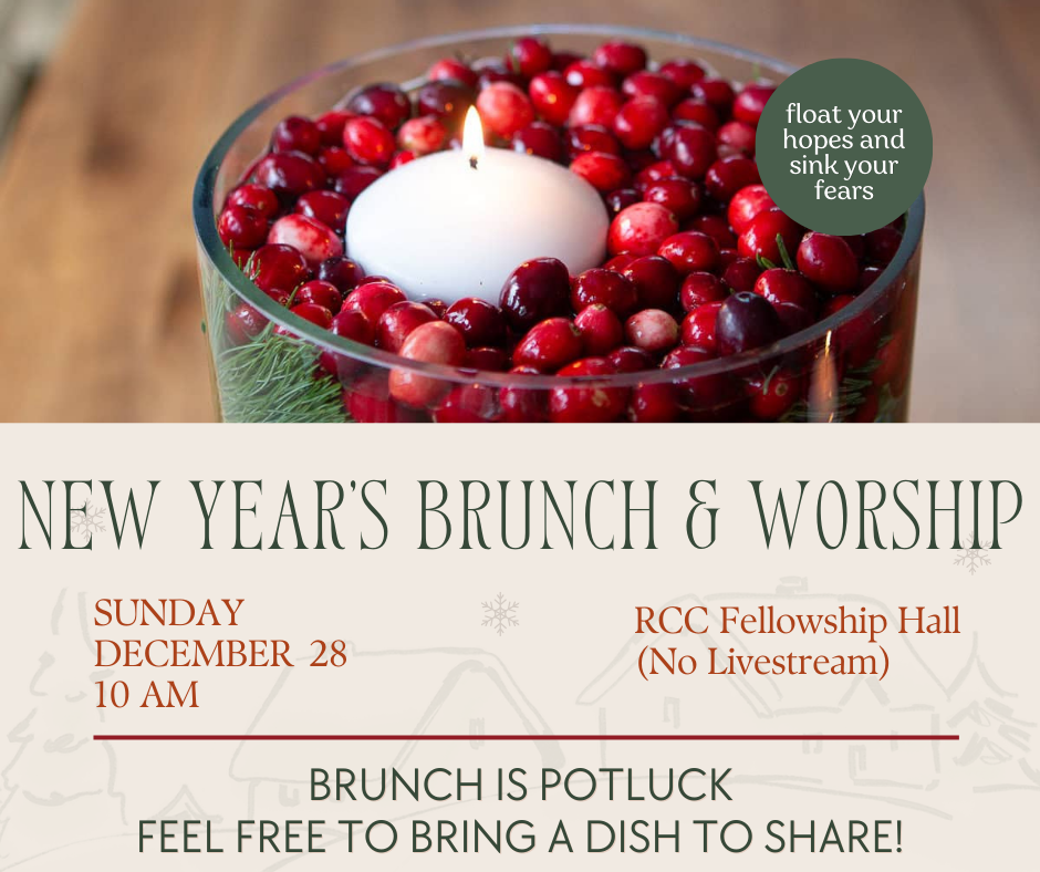 New Year's Worship & Potluck Brunch
