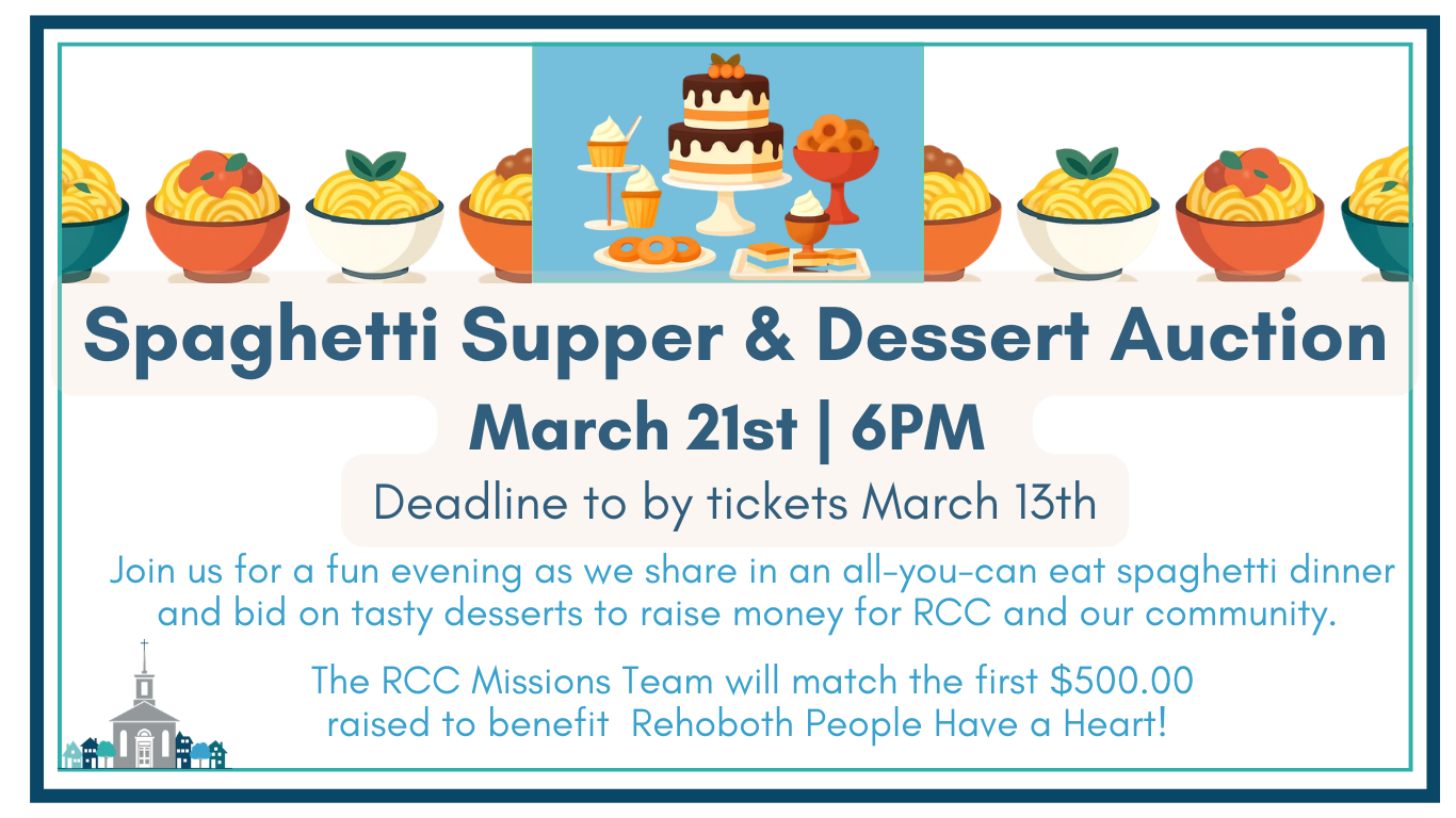 Spaghetti Supper & Dessert Auction