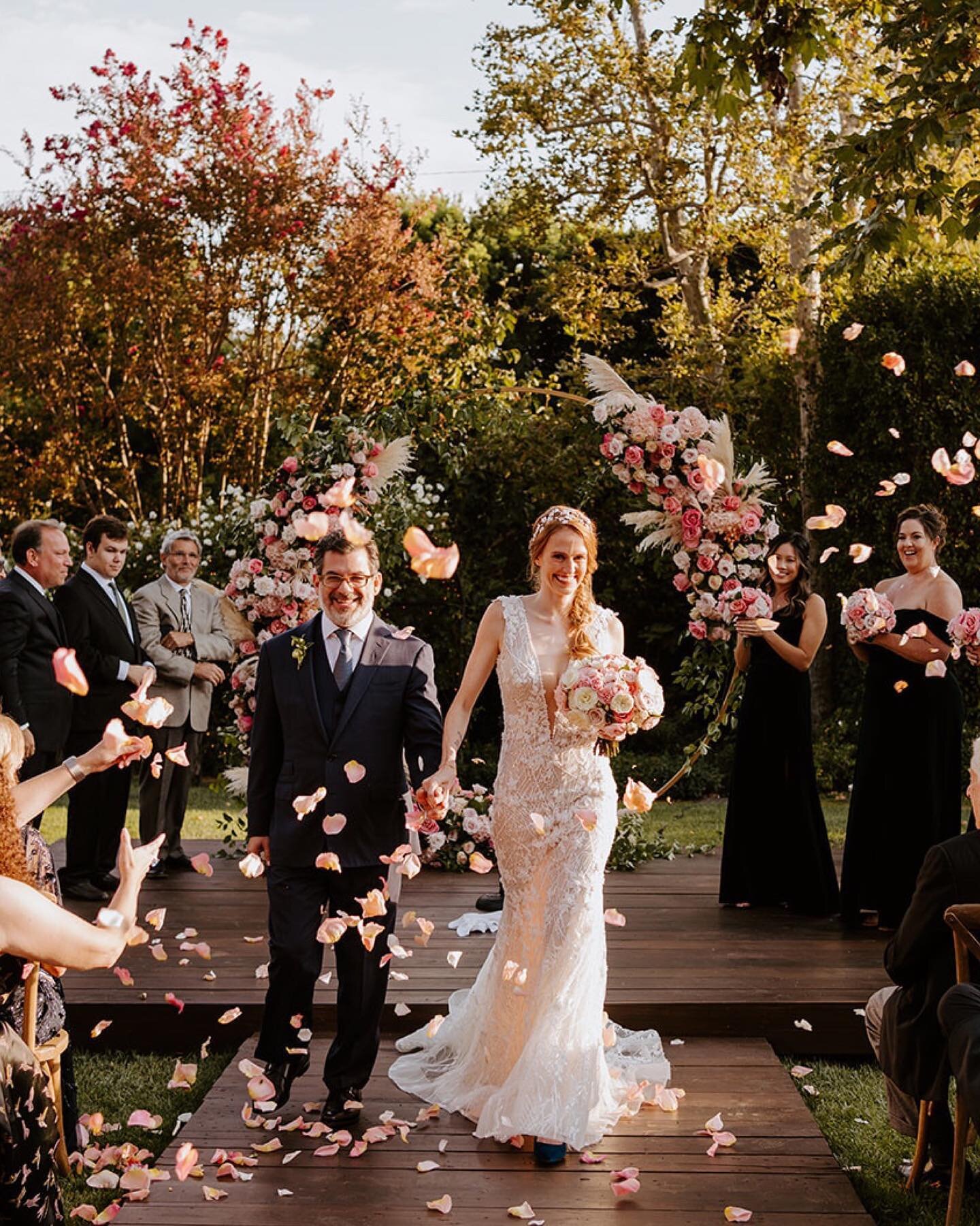 Kristen and Peter&rsquo;s wedding took &ldquo;backyard&rdquo; to a whole new level! Each detail was carefully and thoughtfully curated, special to them and who they are as a couple! From the insane florals, to their favorite music woven throughout th