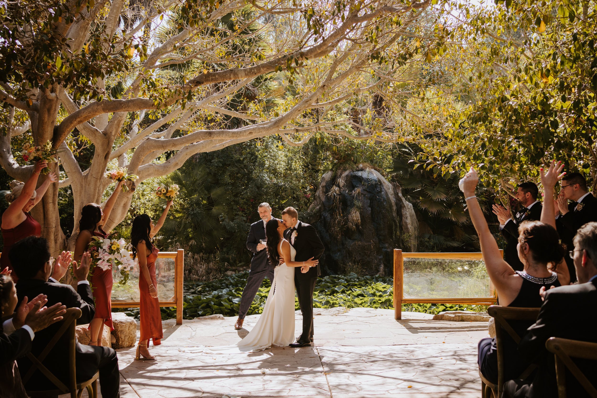 Botanica Oceanside wedding ceremony, San Diego wedding venue, photo by TIda Svy, San Diego wedding photographer