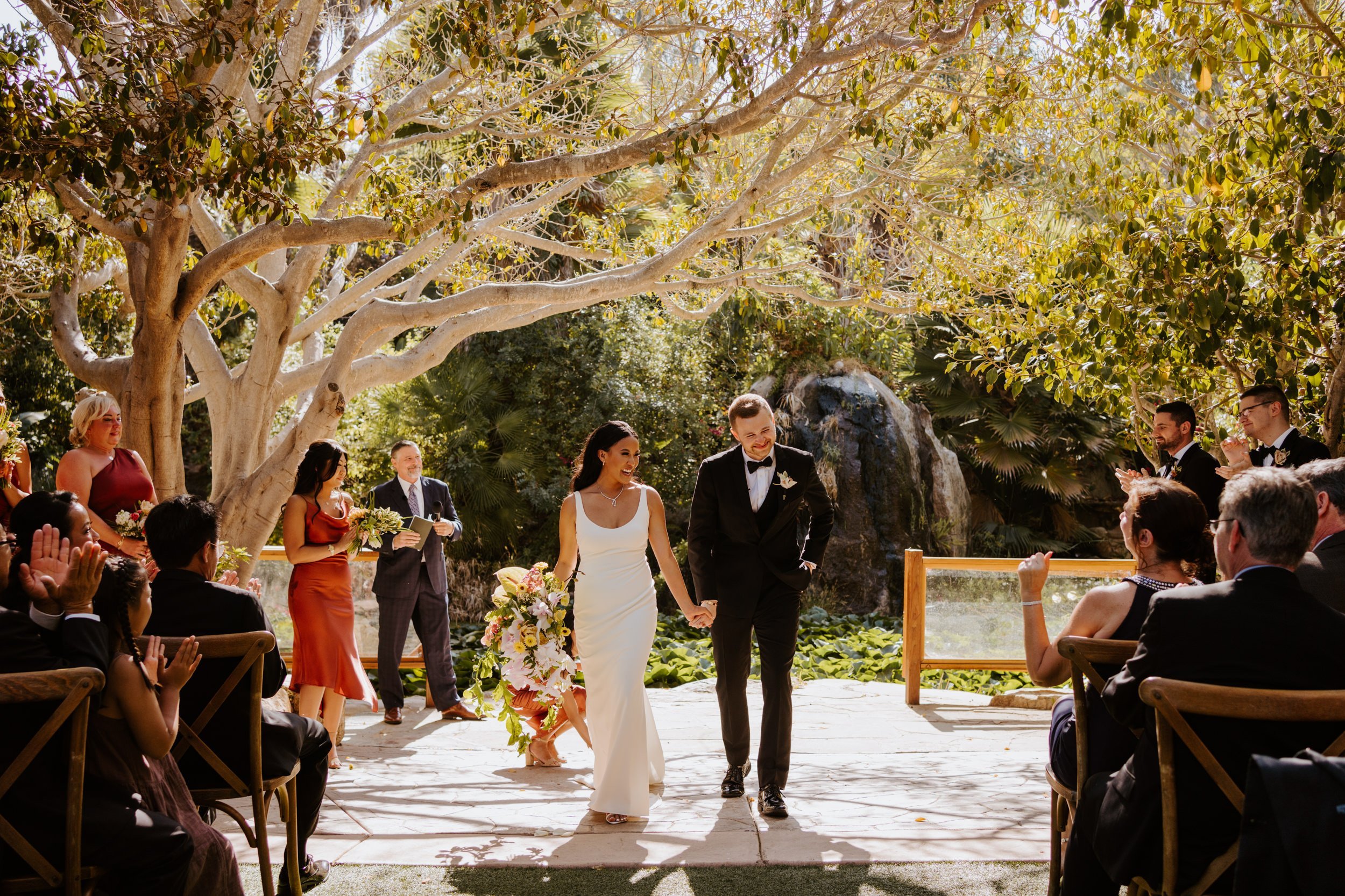 Botanica Oceanside wedding ceremony, San Diego wedding venue, photo by TIda Svy, San Diego wedding photographer