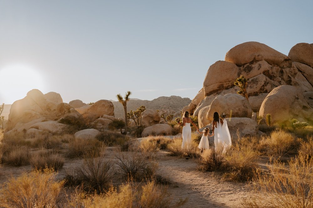 LGBTQ Joshua Tree elopement photographer, Tida Svy