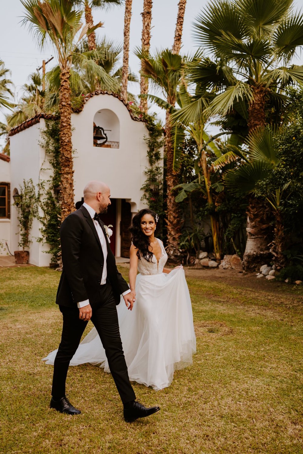 Casa de Monte Vista Palm Springs, Palm Springs Elopement, Photography by Tida Svy