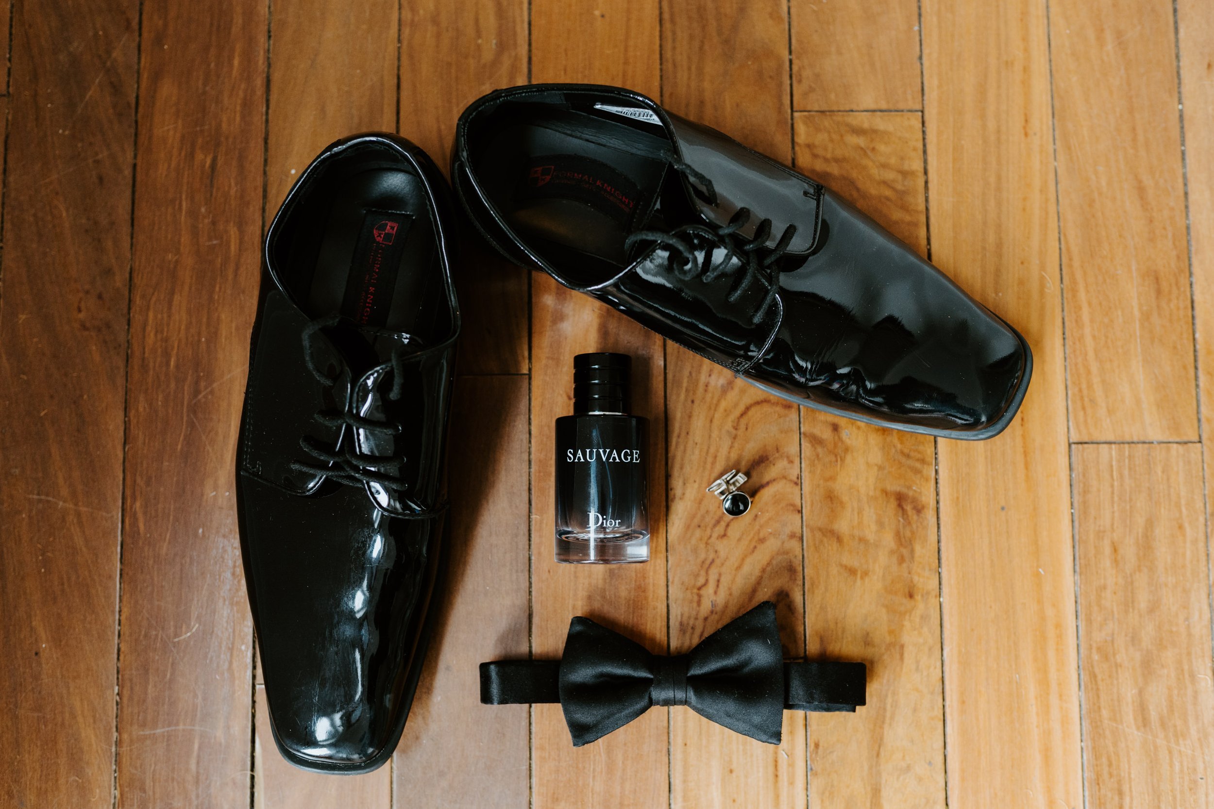 Groom getting ready flat lay details, photo by Tida Svy, Los Angeles Wedding Photographer