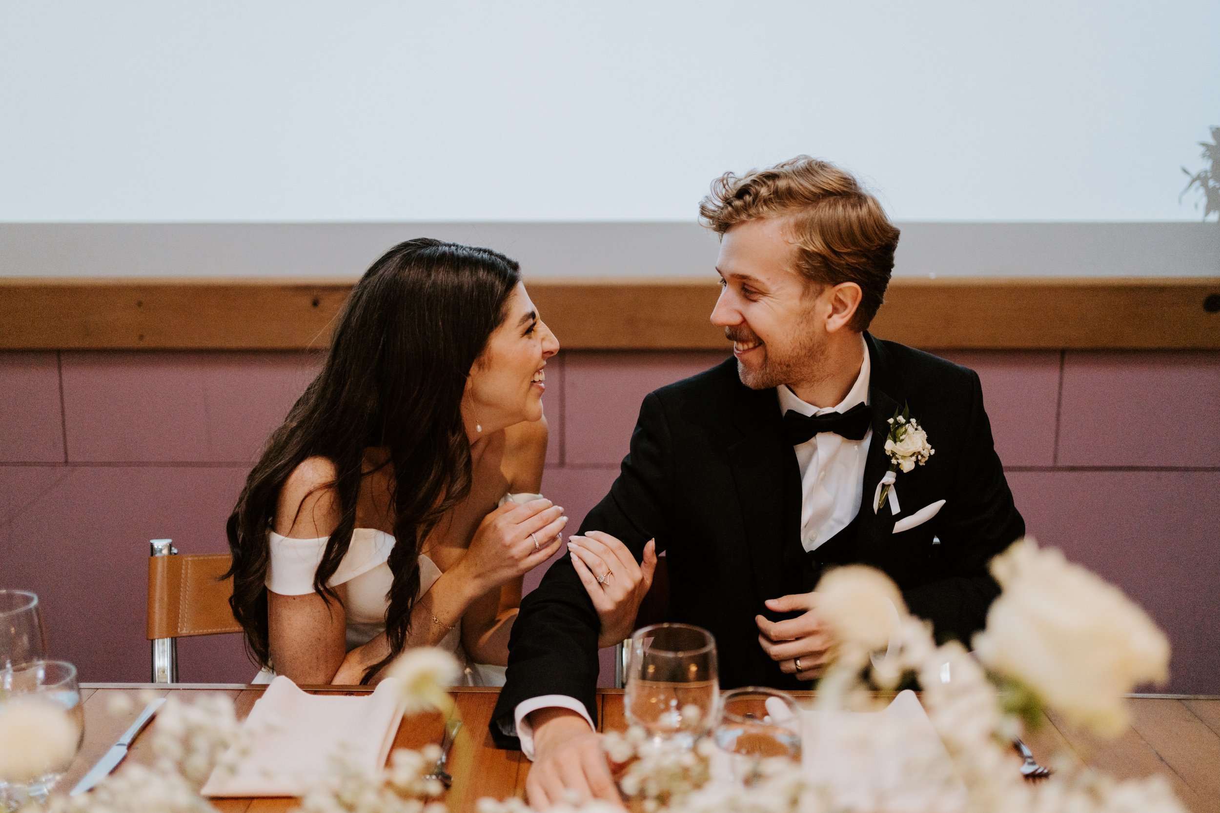 Grass Room DTLA Wedding reception, photo by tida svy, los angeles wedding photographer