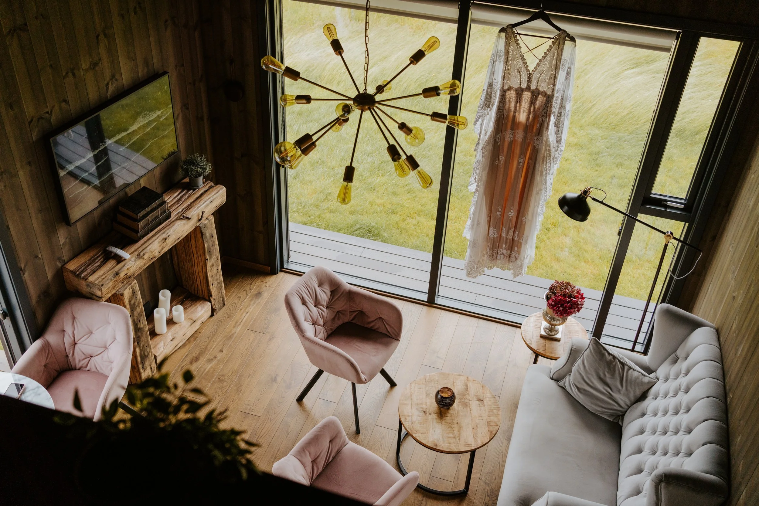 Iceland airbnb near Seljalandsfoss waterfall and Skogafoss Falls