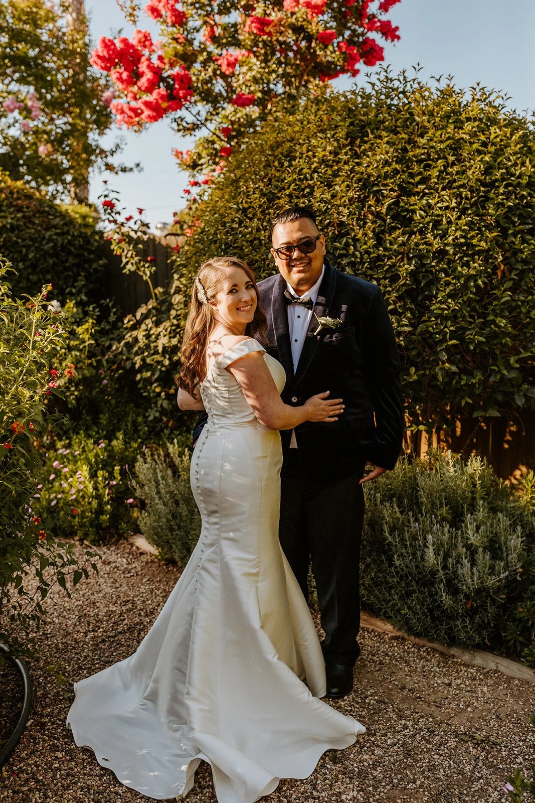 Southern California Intimate Backyard Wedding Photography captured by Tida Svy