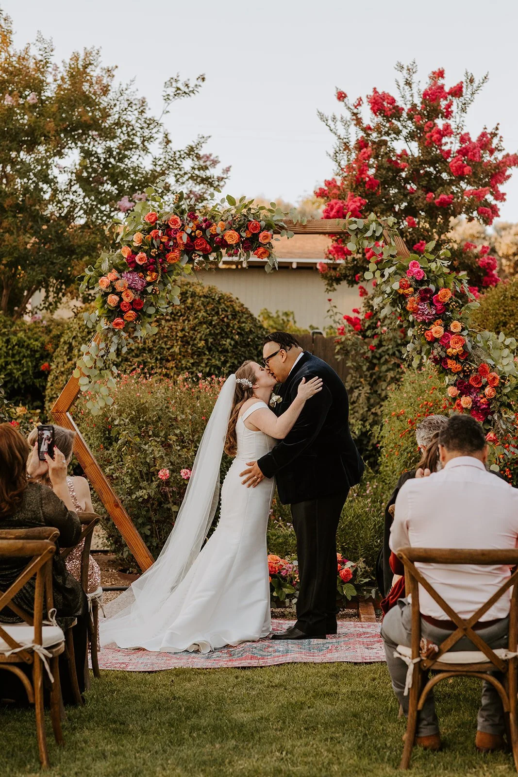 Southern California Intimate Backyard Wedding Photography captured by Tida Svy