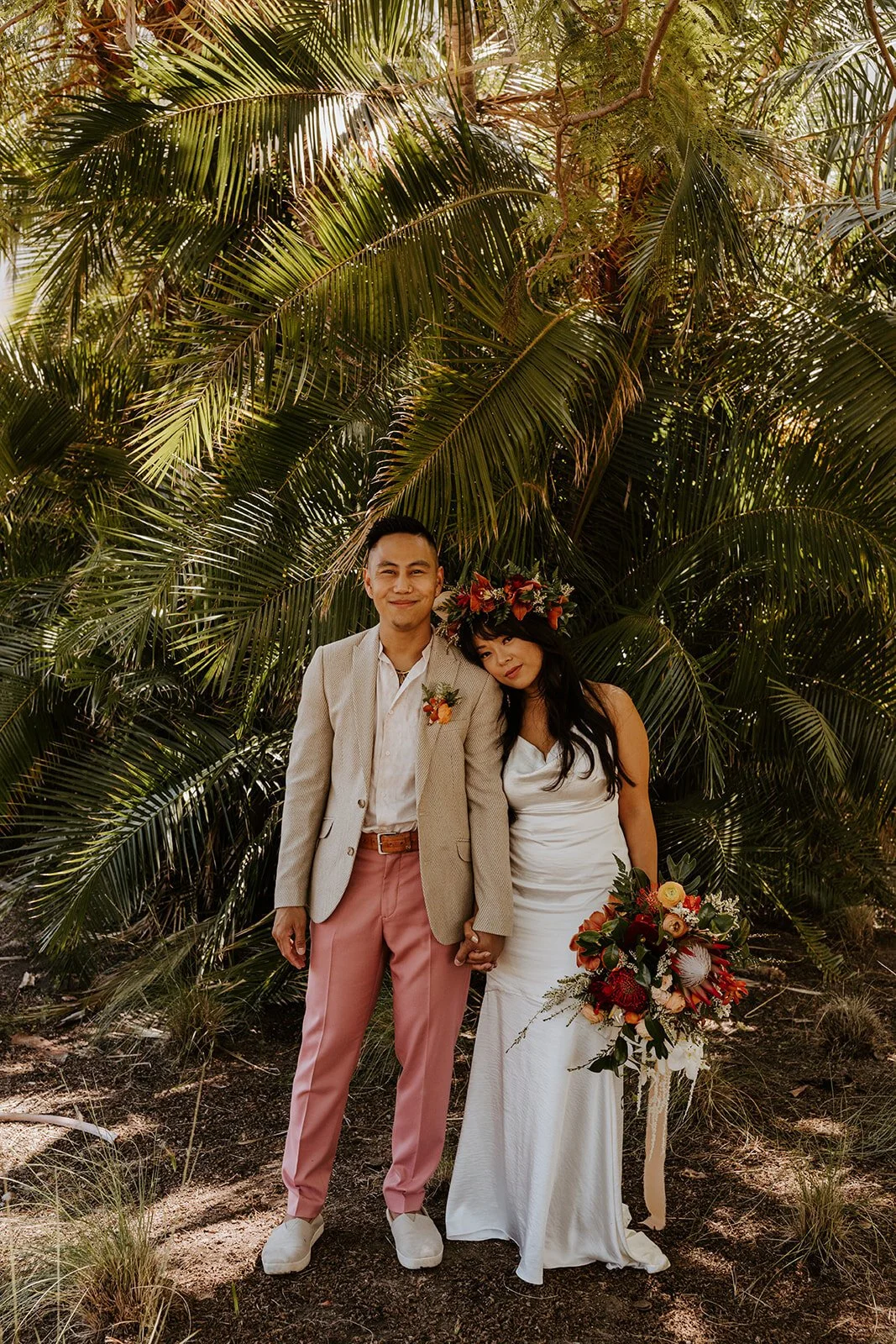 Intimate Elopement at the San Diego Marriage Hut captured by San Diego Elopement Photographer Tida Svy