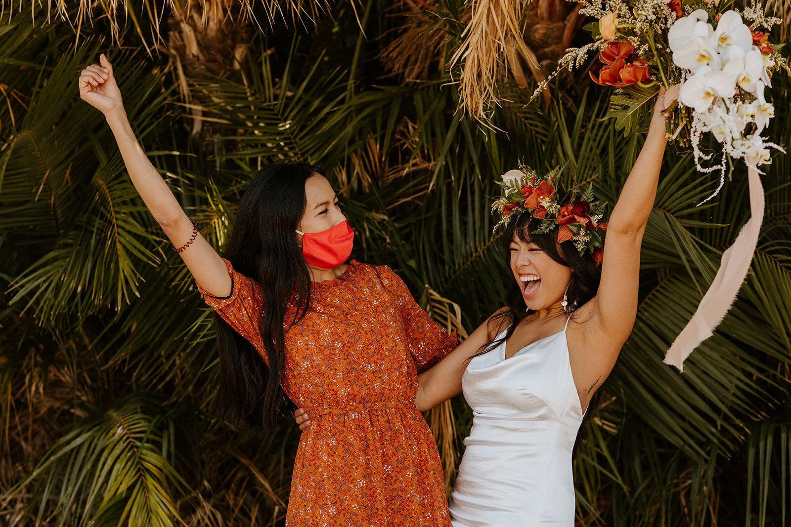 Intimate Elopement at the San Diego Marriage Hut captured by San Diego Elopement Photographer Tida Svy