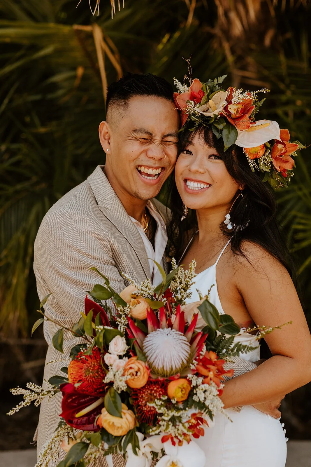 Intimate Elopement at the San Diego Marriage Hut captured by San Diego Elopement Photographer Tida Svy