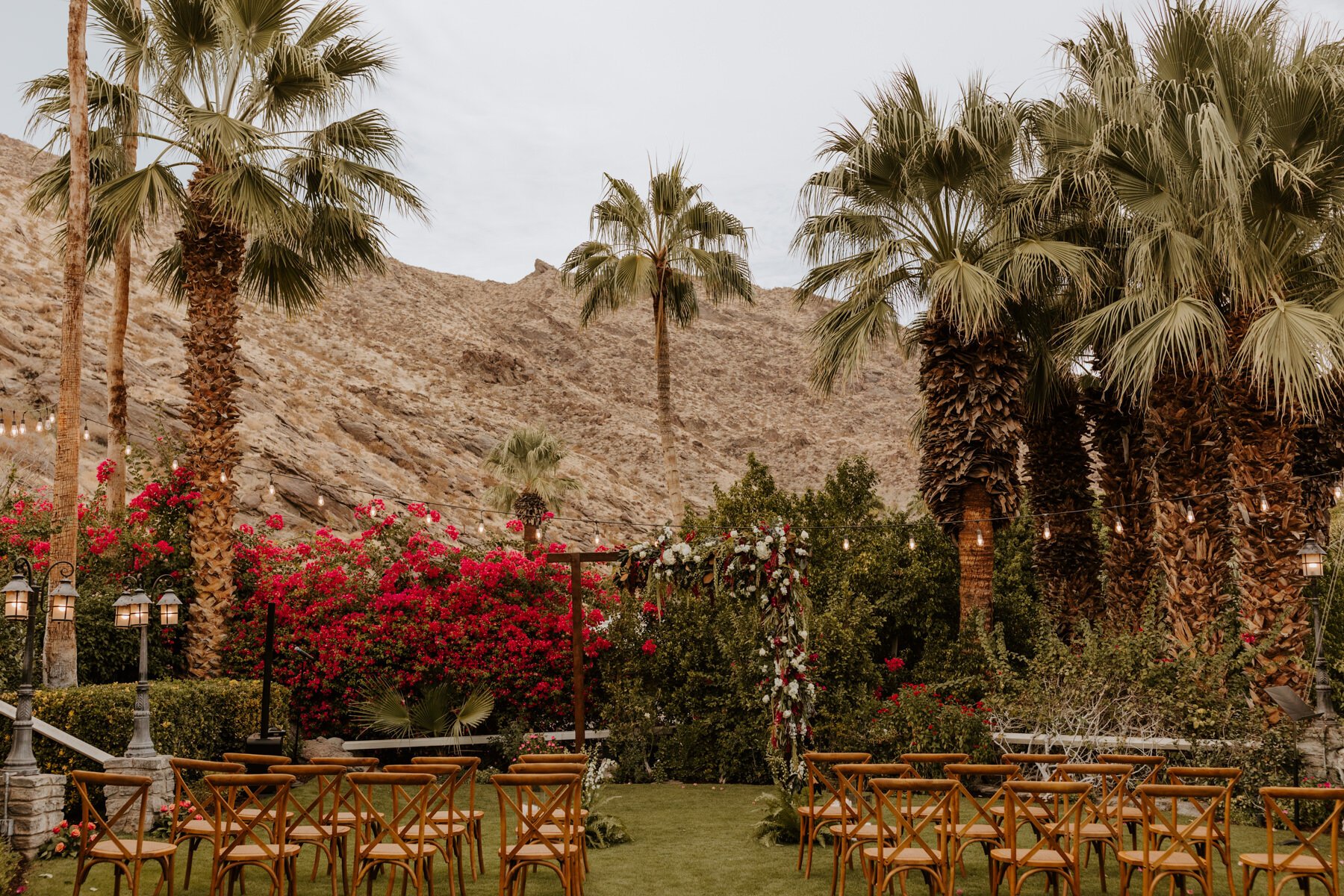 Spencer’s Restaurant Palm Springs Wedding Ceremony Site, Palm Springs Wedding Photographer, Photo by Tida Svy