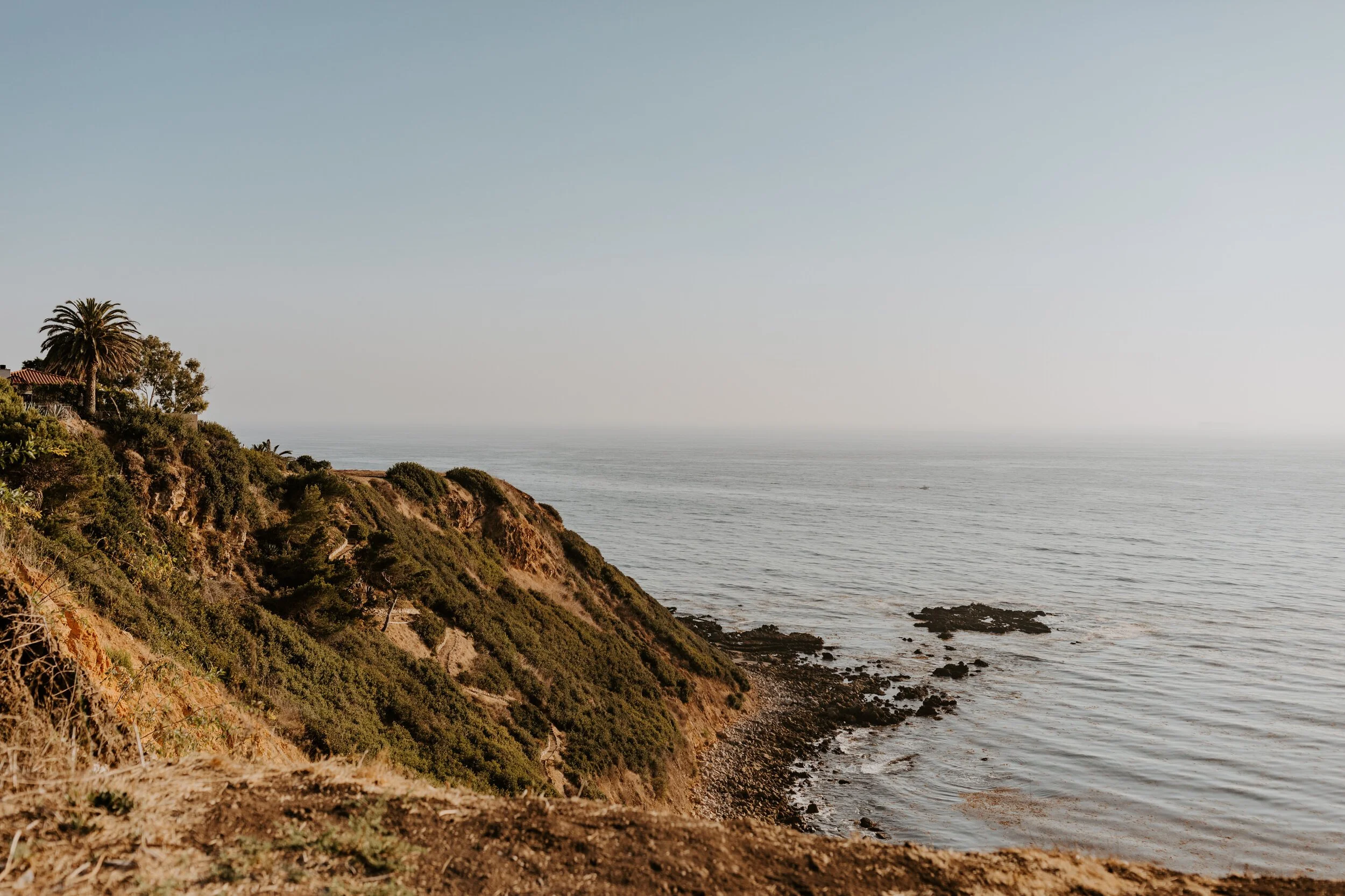 Rancho Palos Verdes California Cliffside and Ocean View