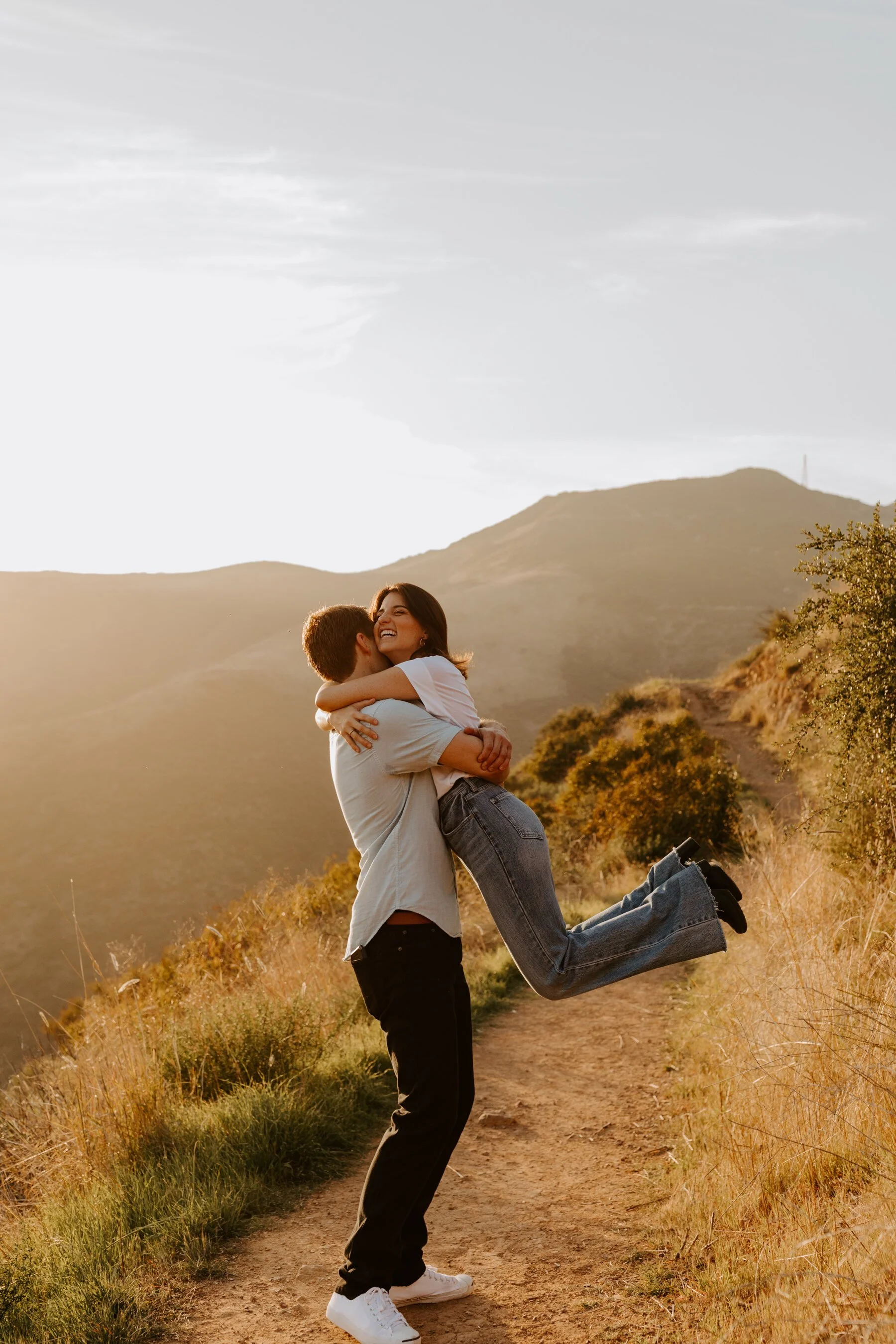 Solstice Canyon engagement session in Malibu, California | Photo by Tida Svy | www.tidasvy.com