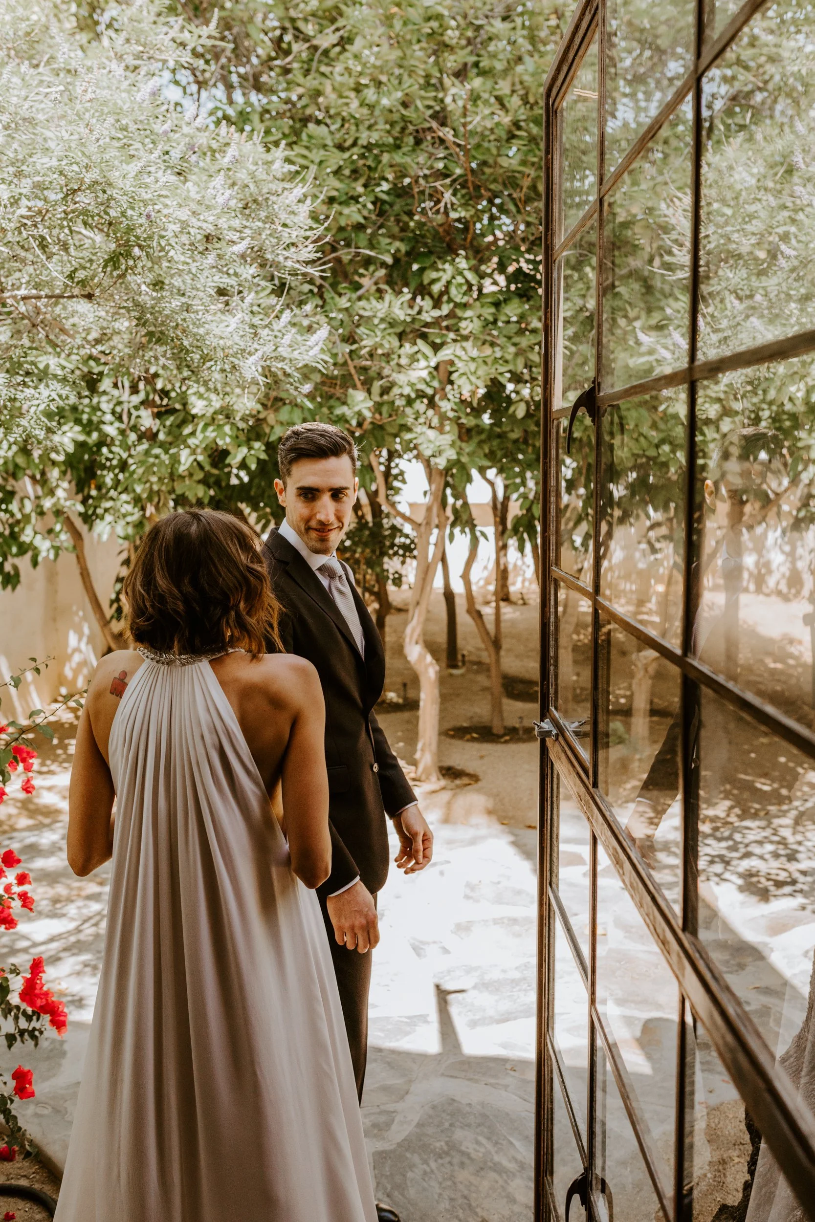 Korakia Pensione Palm Springs Wedding Photography by Tida Svy