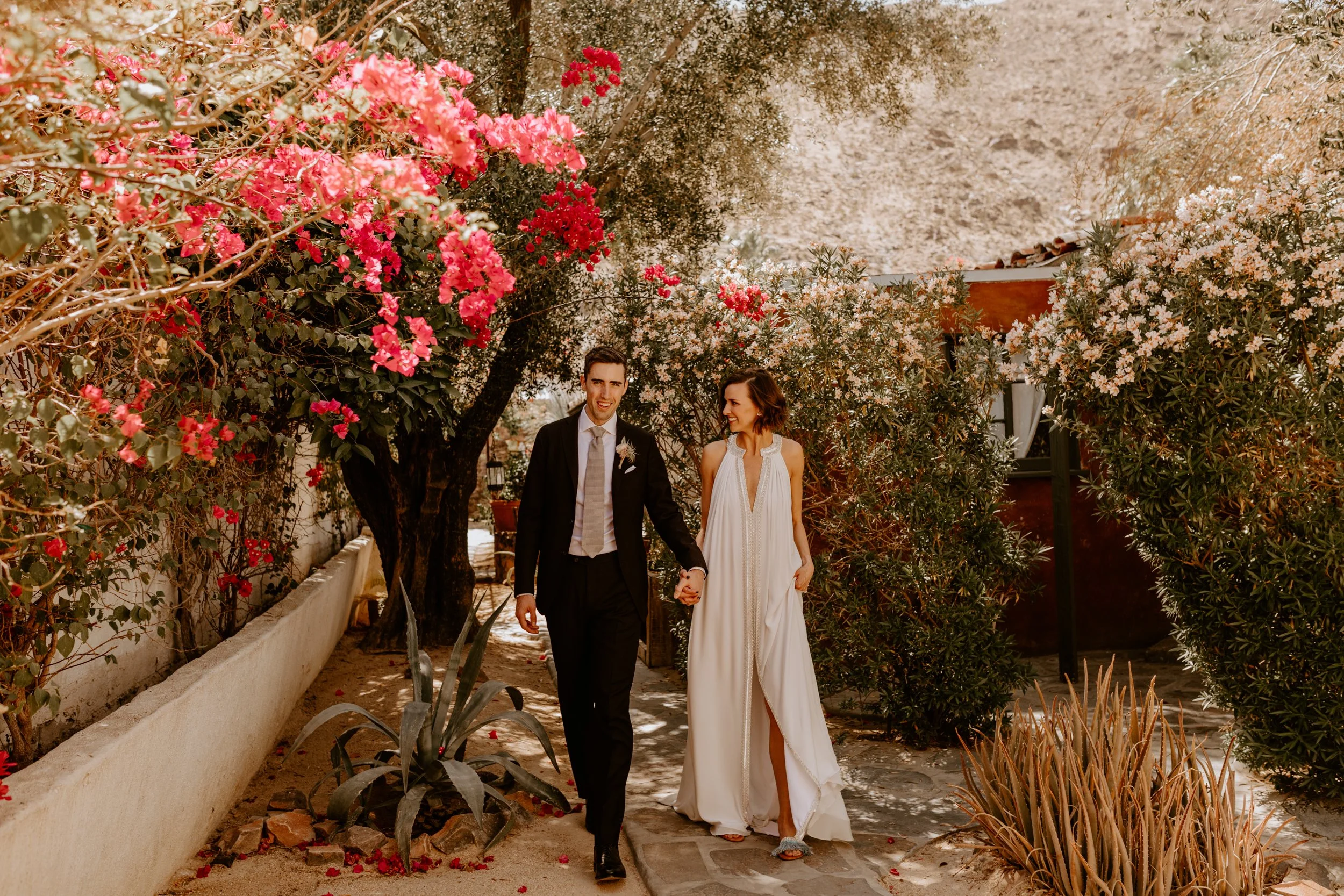 Korakia Pensione Palm Springs Wedding Photography by Tida Svy
