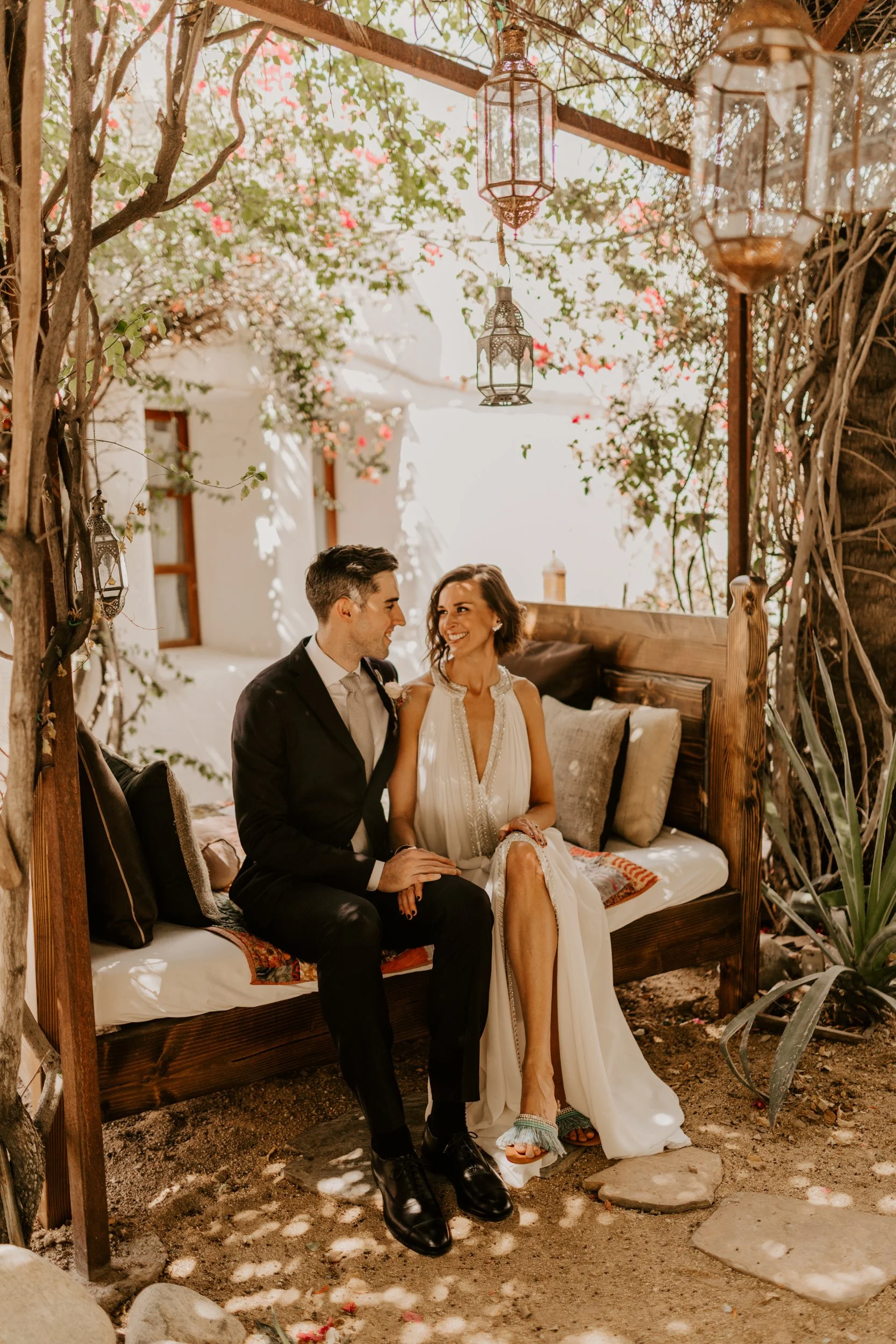 Korakia Pensione Palm Springs Wedding Photography by Tida Svy