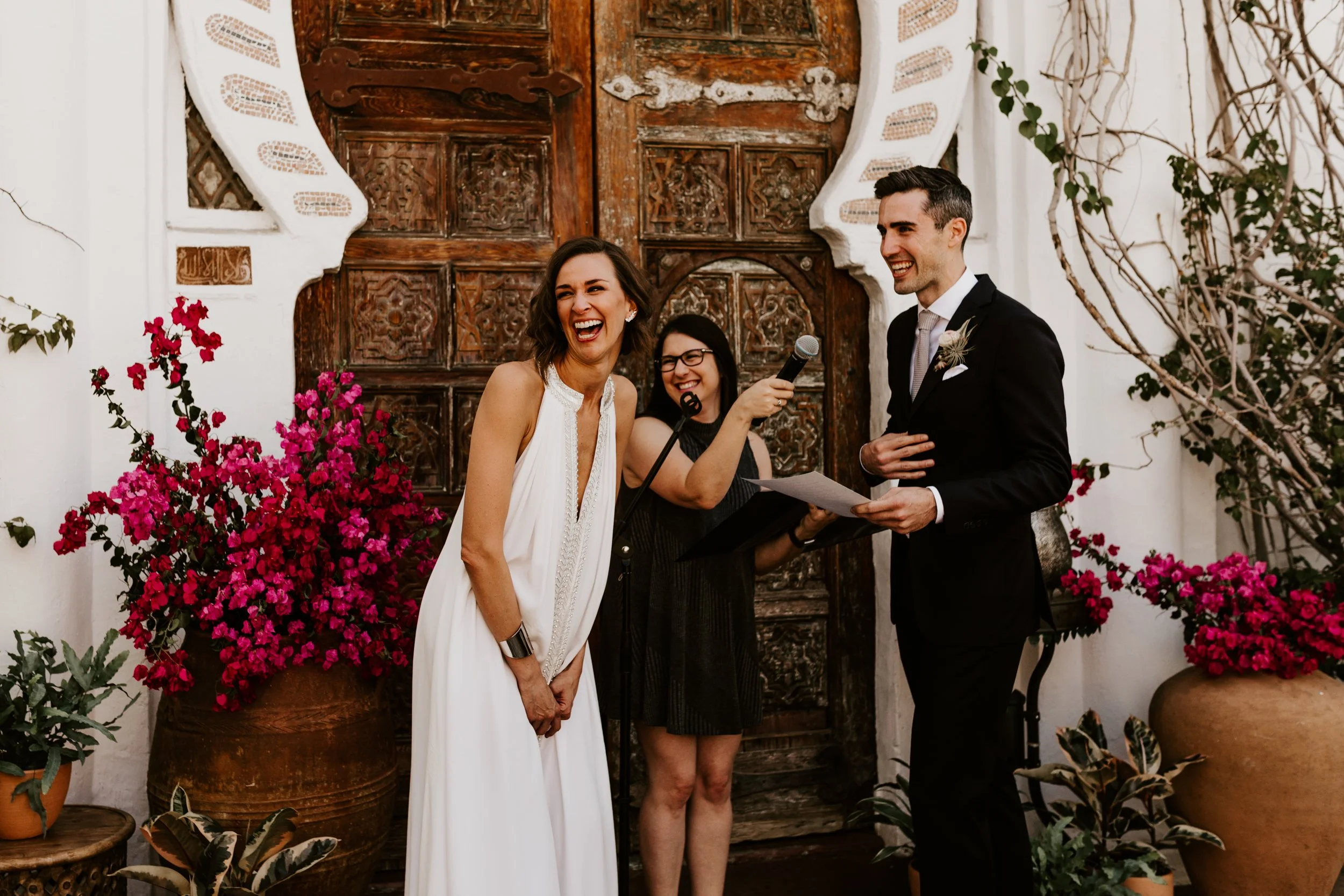 Korakia Pensione Wedding Palm Springs Photography by Tida Svy