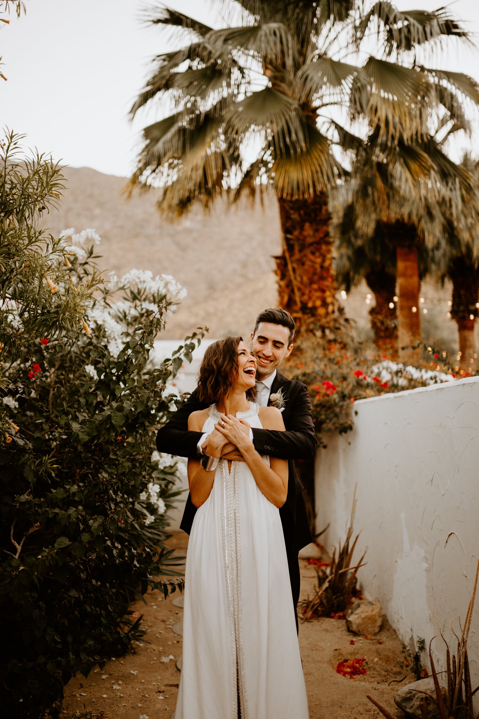 Korakia Pensione Wedding Palm Springs Photography by Tida Svy