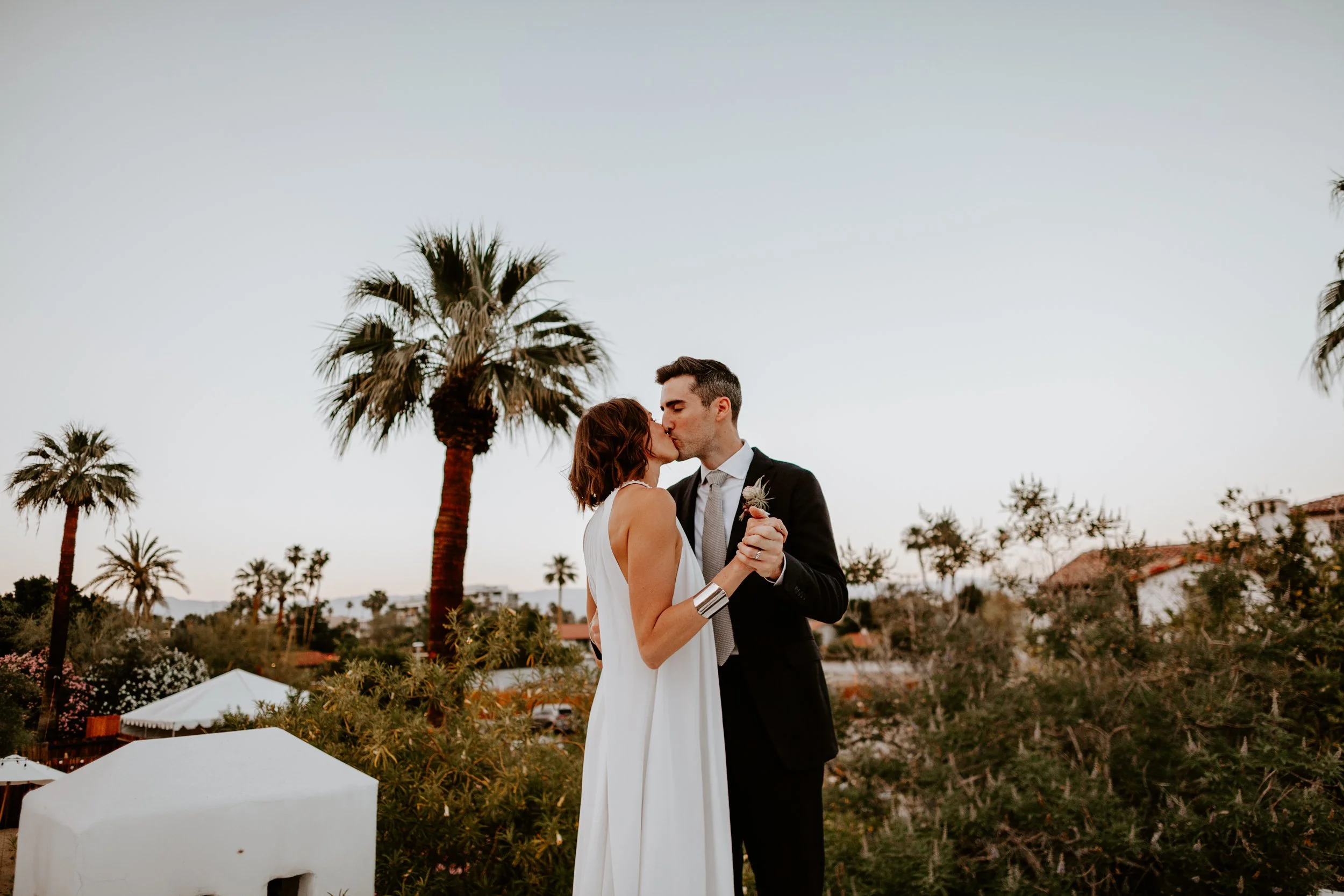 Korakia Pensione Wedding Palm Springs Photography by Tida Svy