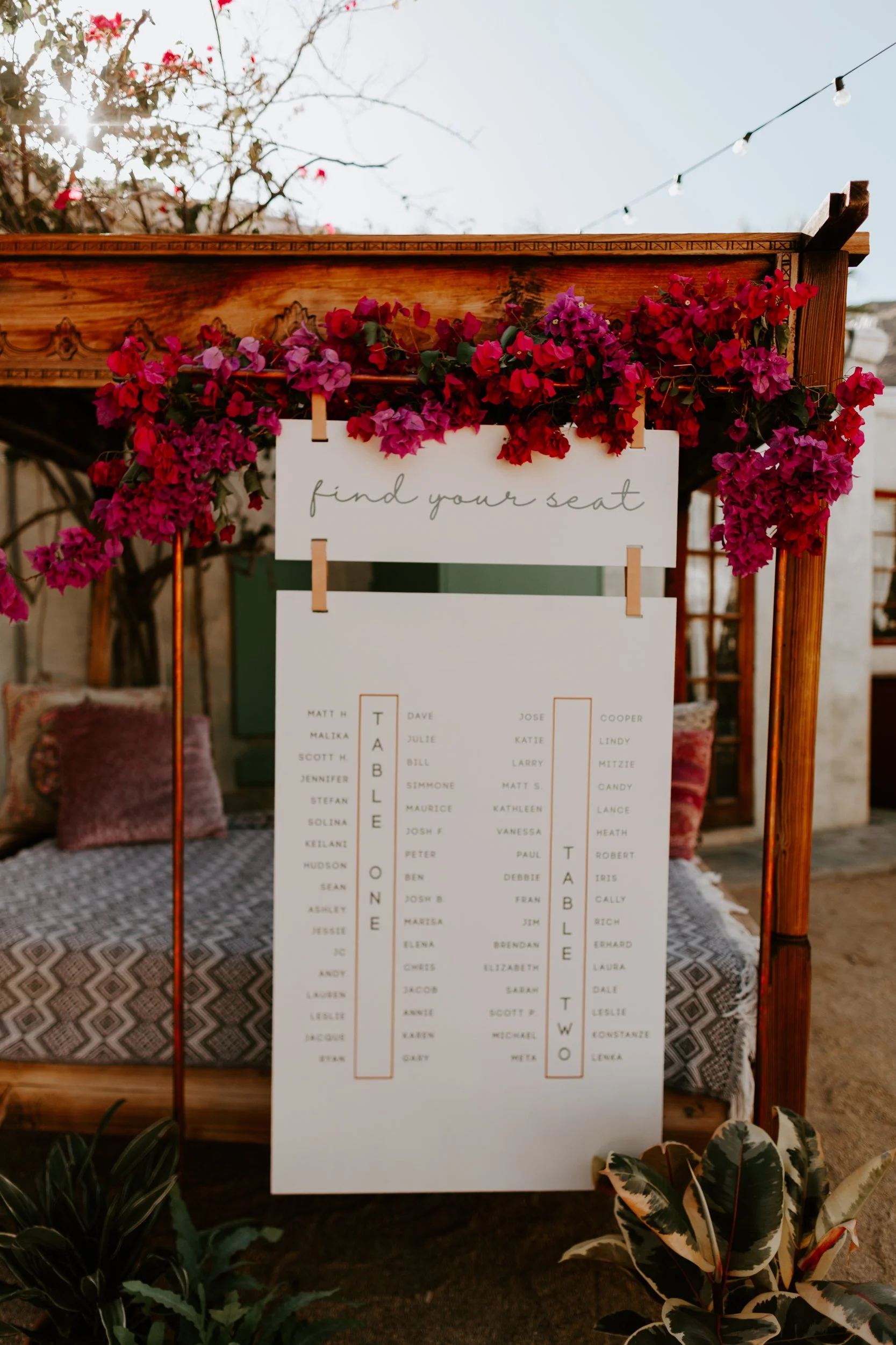 Korakia Pensione Wedding Palm Springs Photography by Tida Svy