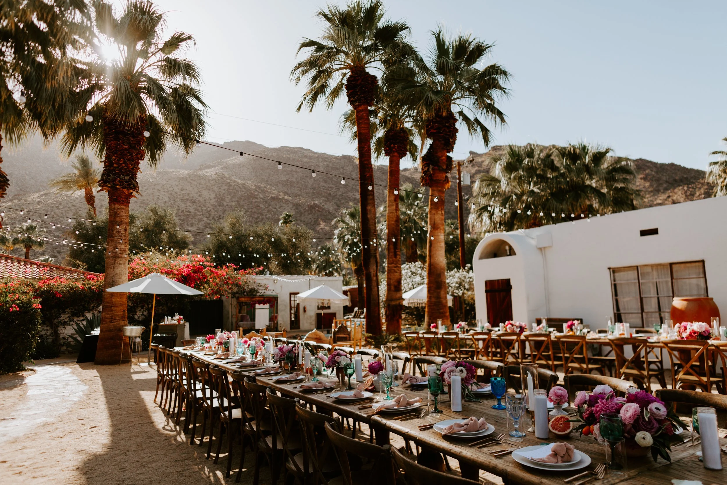 Korakia Pensione Wedding Palm Springs Photography by Tida Svy