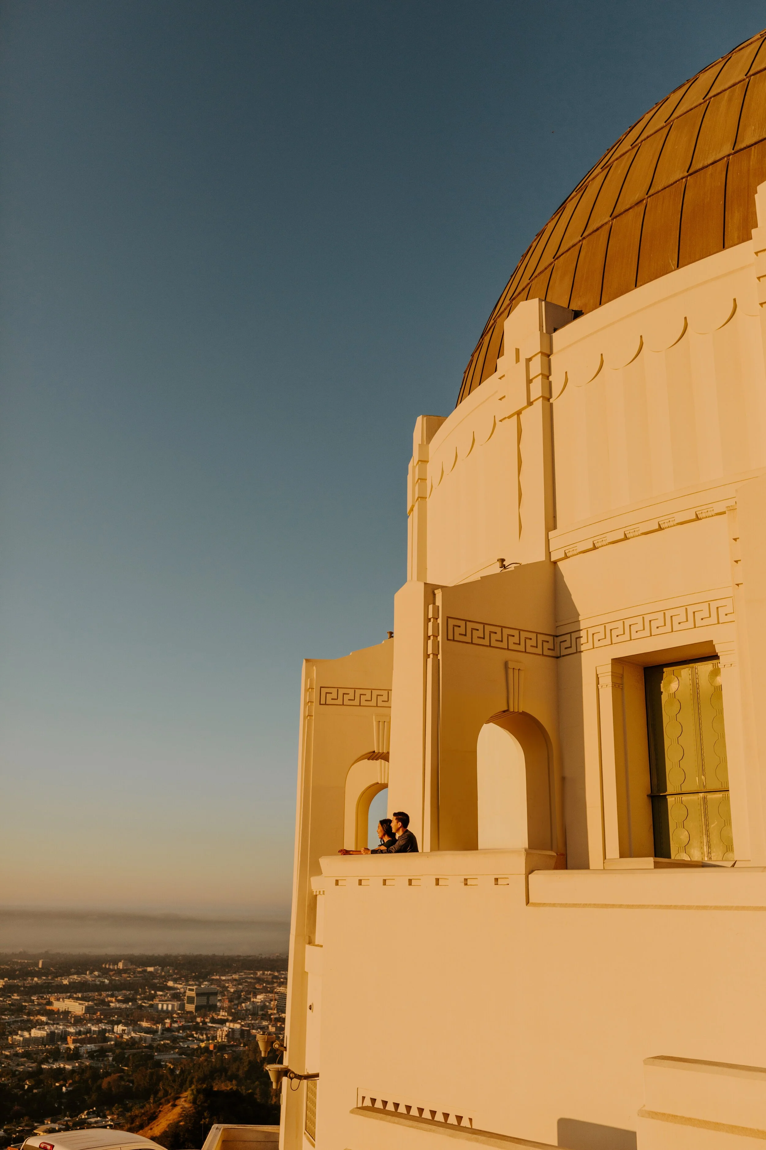 Griffith Observatory Sunrise Engagement Session | Los Angeles Wedding Photographer | Tida Svy | www.tidasvy.com
