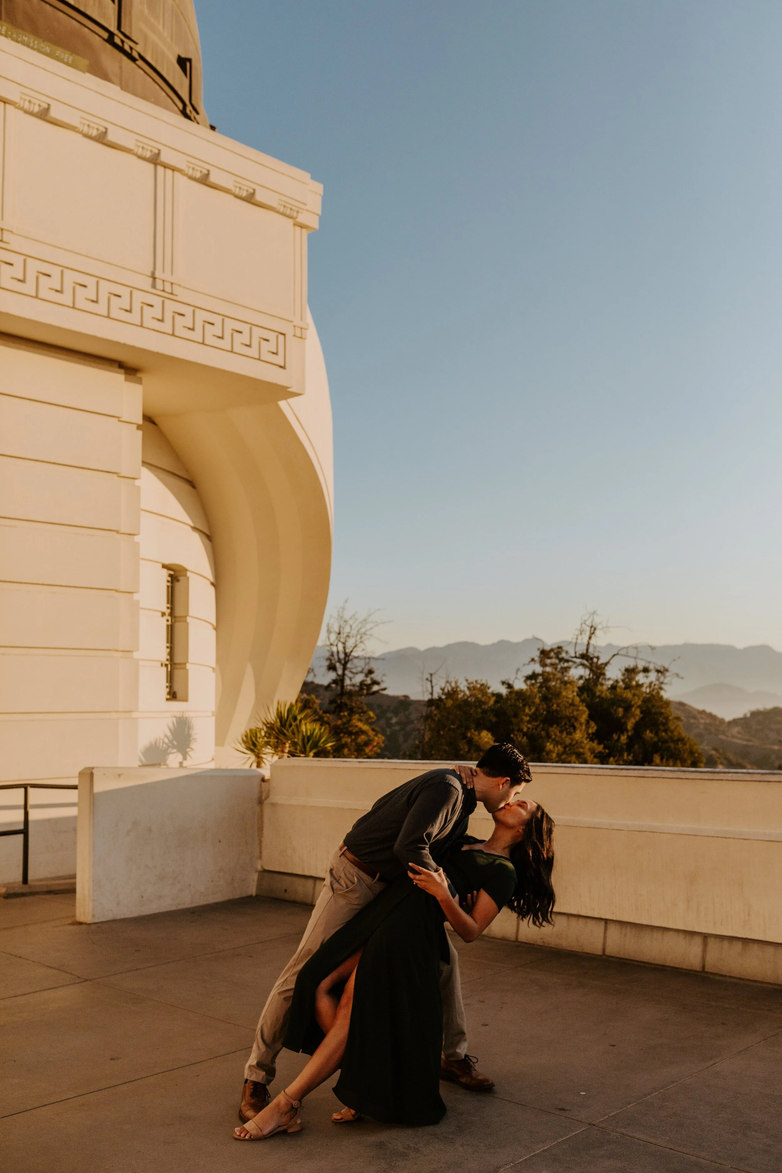 Griffith Observatory Sunrise Engagement Session | Los Angeles Wedding Photographer | Tida Svy | www.tidasvy.com