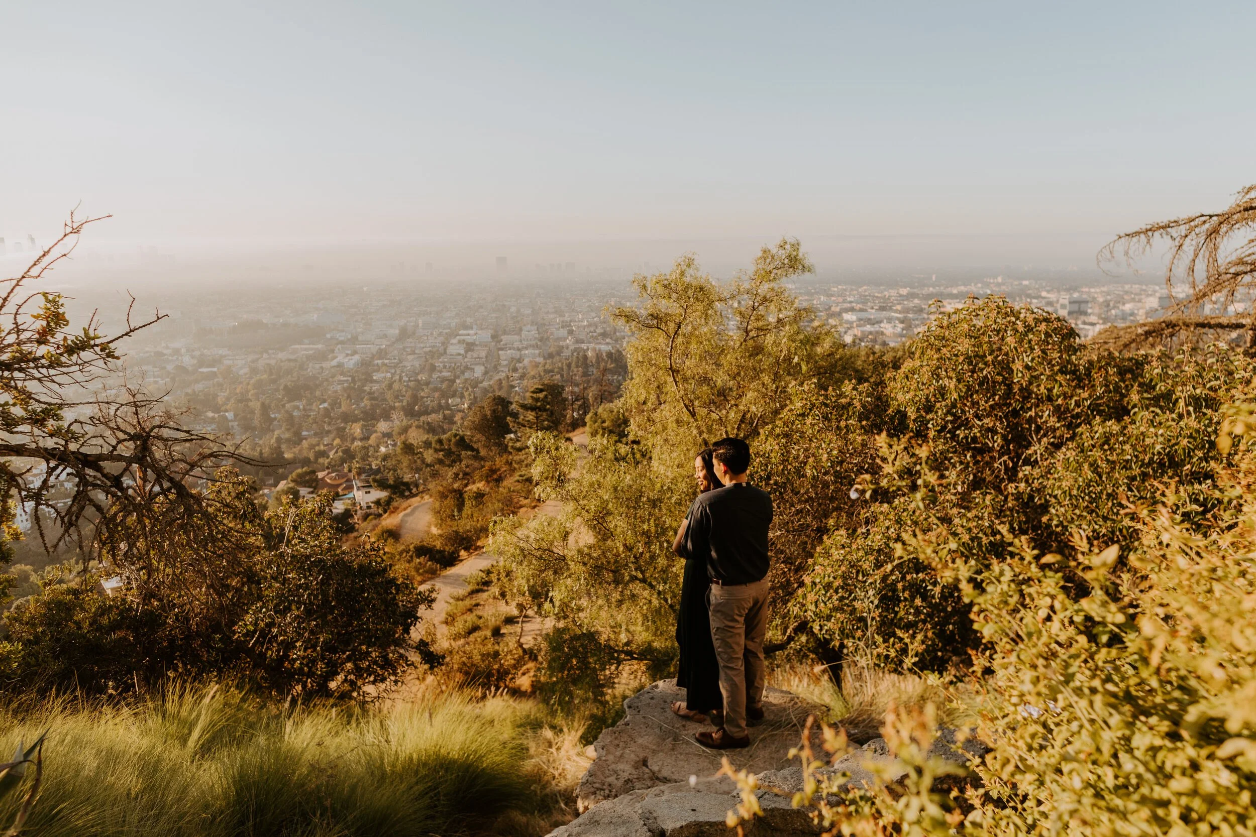 Griffith Observatory Sunrise Engagement Session | Los Angeles Wedding Photographer | Tida Svy | www.tidasvy.com