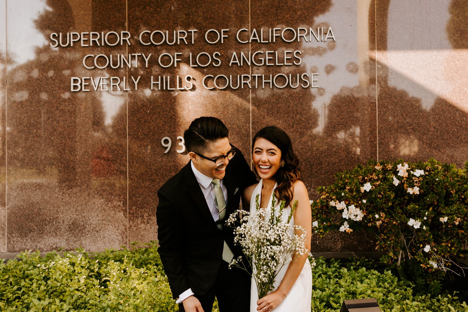 Beverly Hills Courthouse Elopement | Los Angeles Wedding Photographer | Tida Svy | www.tidasvy.com