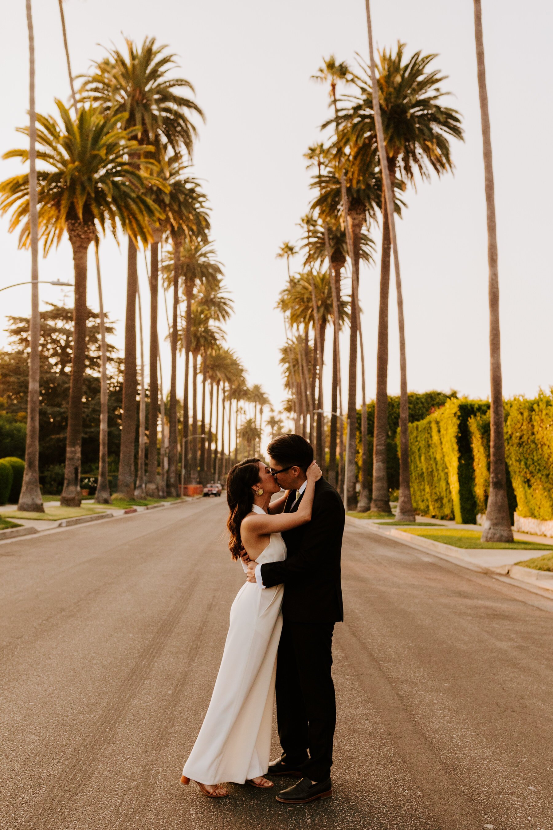 Beverly Hills Courthouse Elopement | Beverly Hills Cactus Garden | Los Angeles Wedding Photographer | Tida Svy | www.tidasvy.com