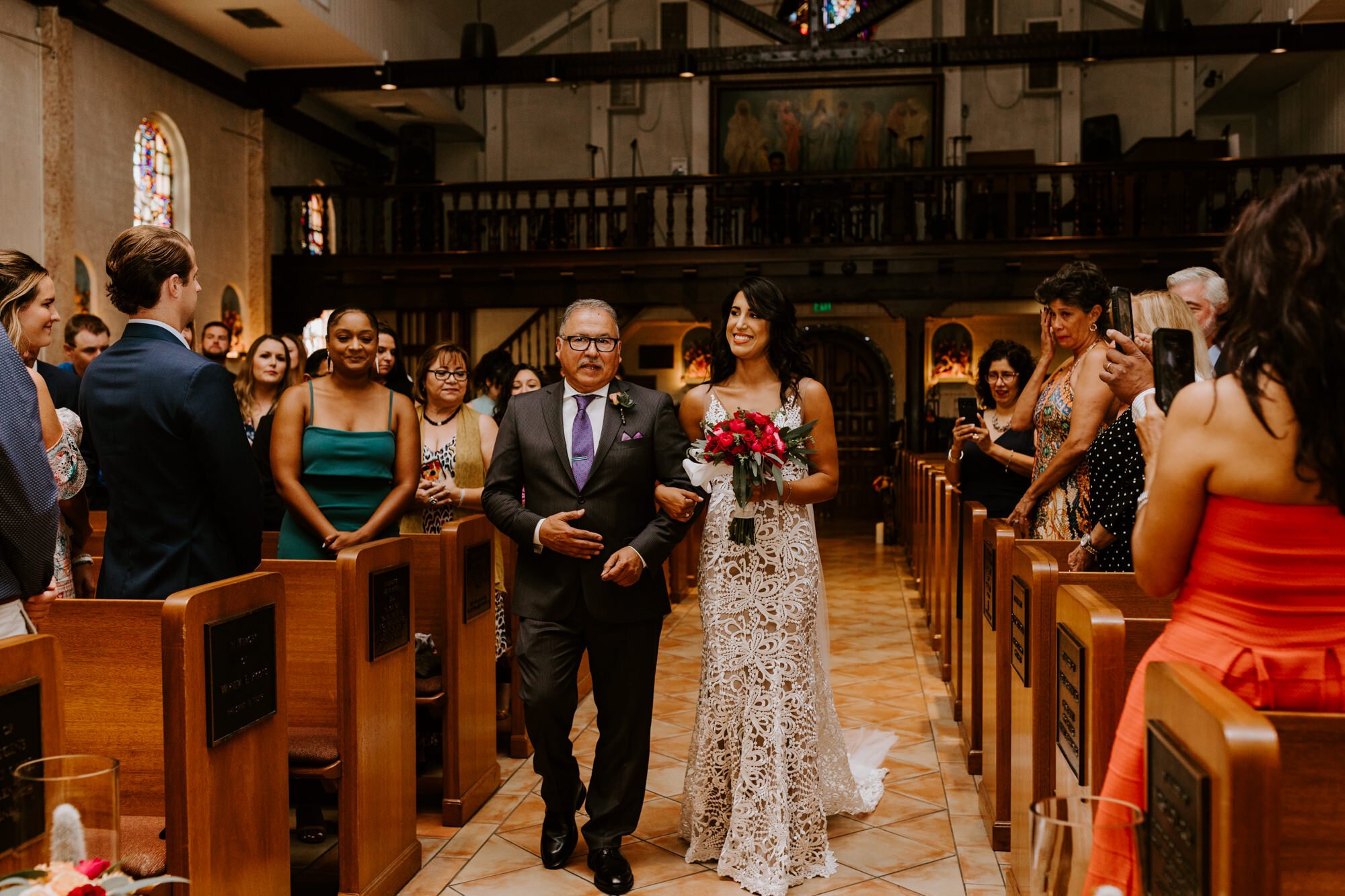 Our Lady of Solitude Church Palm Springs Wedding | Avalon Hotel and Bugalows | Desert Fiesta Themed Wedding |Palm Springs Wedding Photographer | Tida Svy Photography | www.tidasvy.com