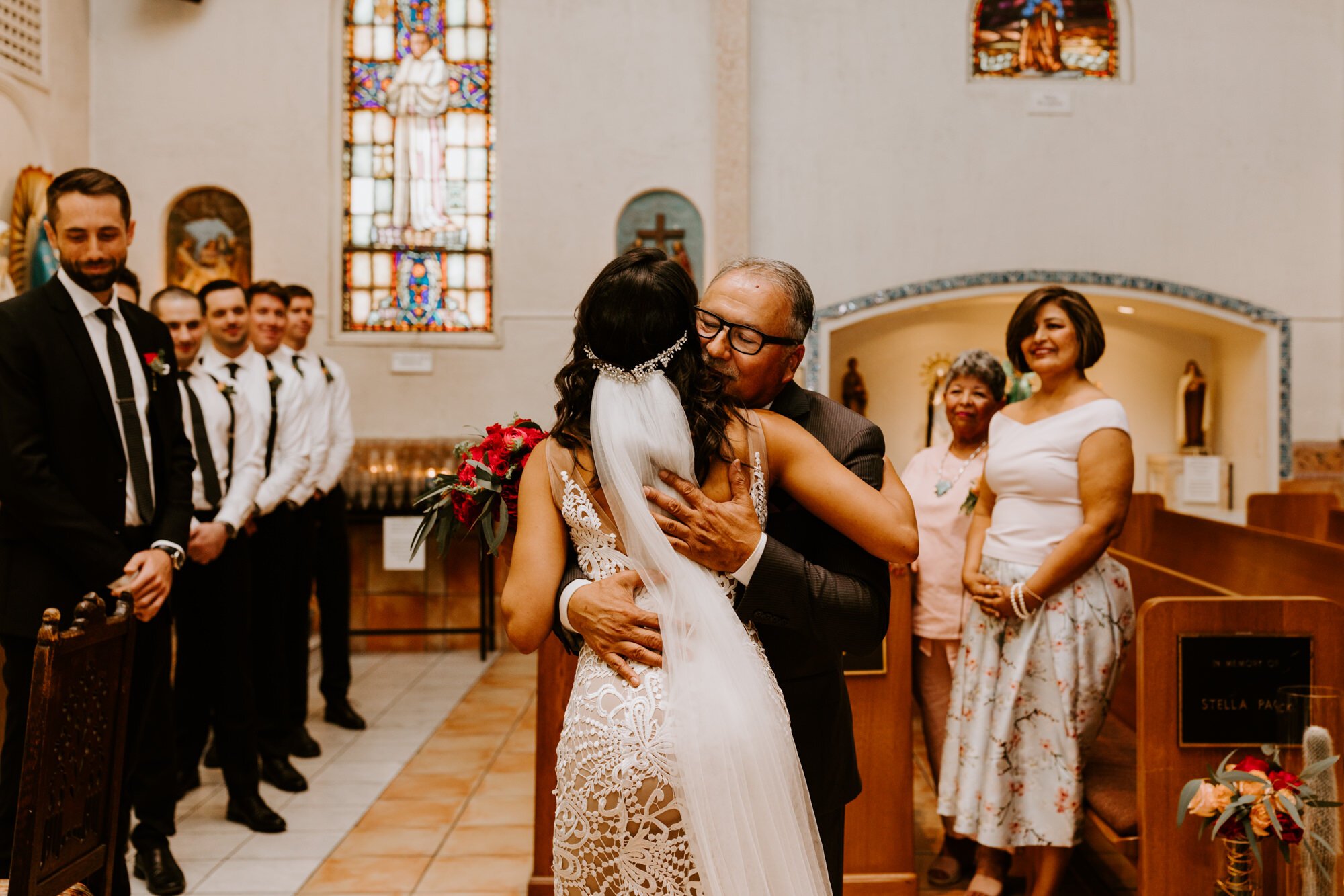 Our Lady of Solitude Church Palm Springs Wedding | Avalon Hotel and Bugalows | Desert Fiesta Themed Wedding |Palm Springs Wedding Photographer | Tida Svy Photography | www.tidasvy.com