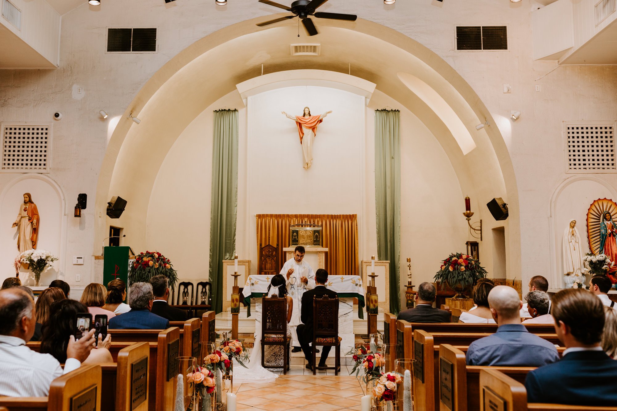 Our Lady of Solitude Church Palm Springs Wedding | Avalon Hotel and Bugalows | Desert Fiesta Themed Wedding |Palm Springs Wedding Photographer | Tida Svy Photography | www.tidasvy.com