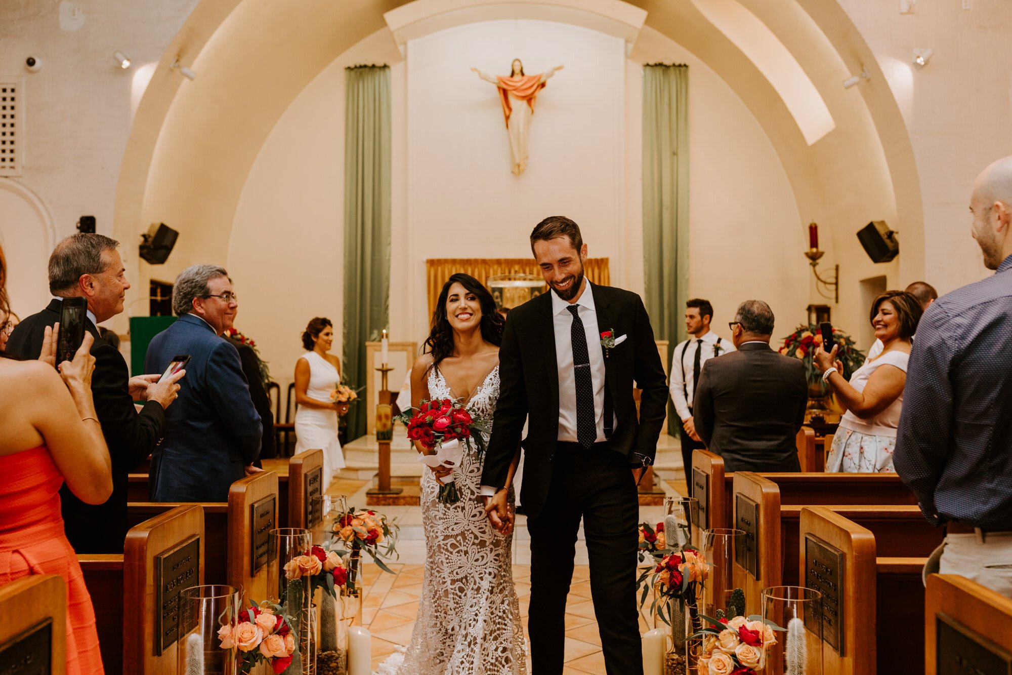 Our Lady of Solitude Church Palm Springs Wedding | Avalon Hotel and Bugalows | Desert Fiesta Themed Wedding |Palm Springs Wedding Photographer | Tida Svy Photography | www.tidasvy.com