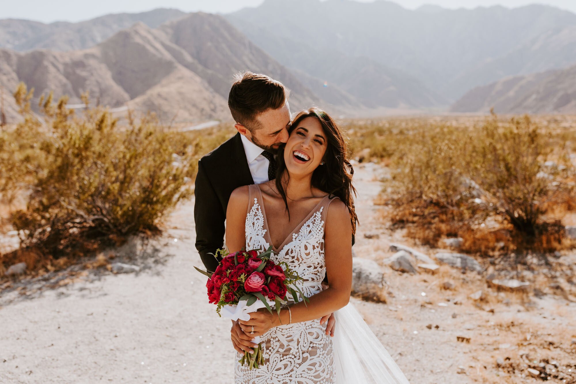 Desert Palm Springs Wedding Photo | Avalon Hotel and Bugalows | Palm Springs Wedding Photographer | Tida Svy Photography | www.tidasvy.com