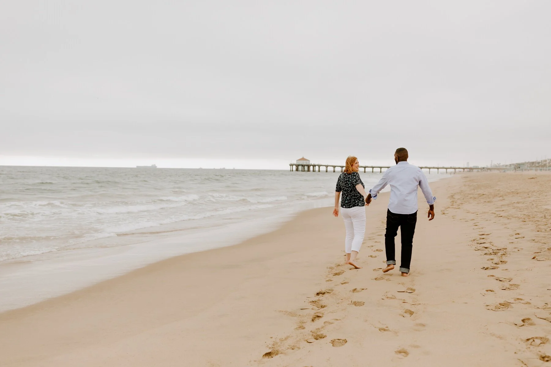 Manhattan Beach Engagement Session Photoshoot | Tida Svy | www.tidasvy.com