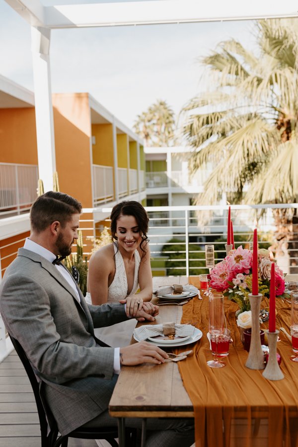 Palm Springs Wedding Photographer The Saguaro Hotel