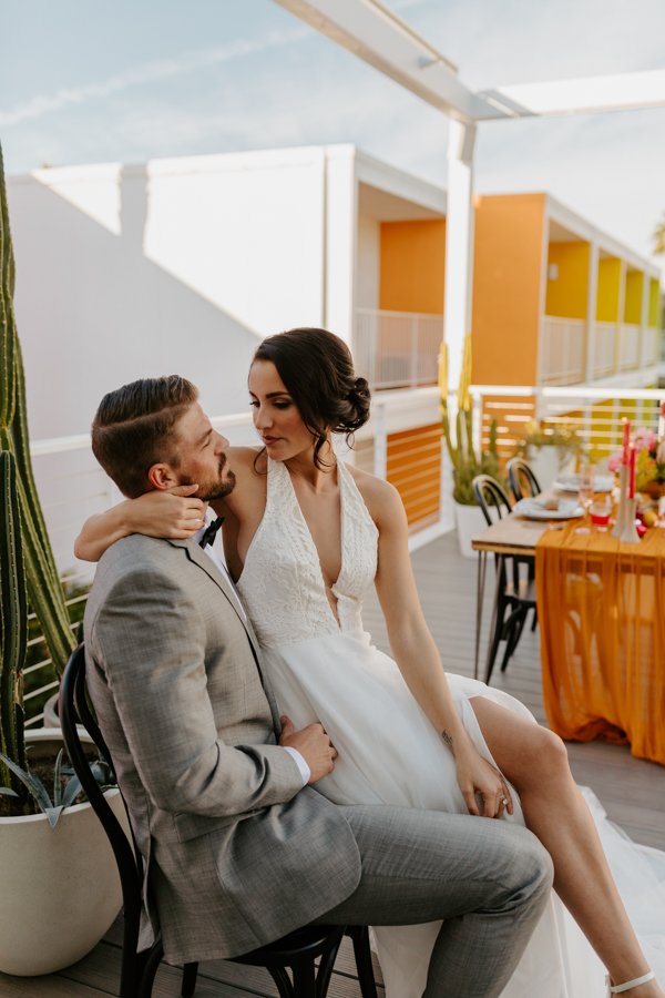 Palm Springs Wedding Photographer The Saguaro Hotel