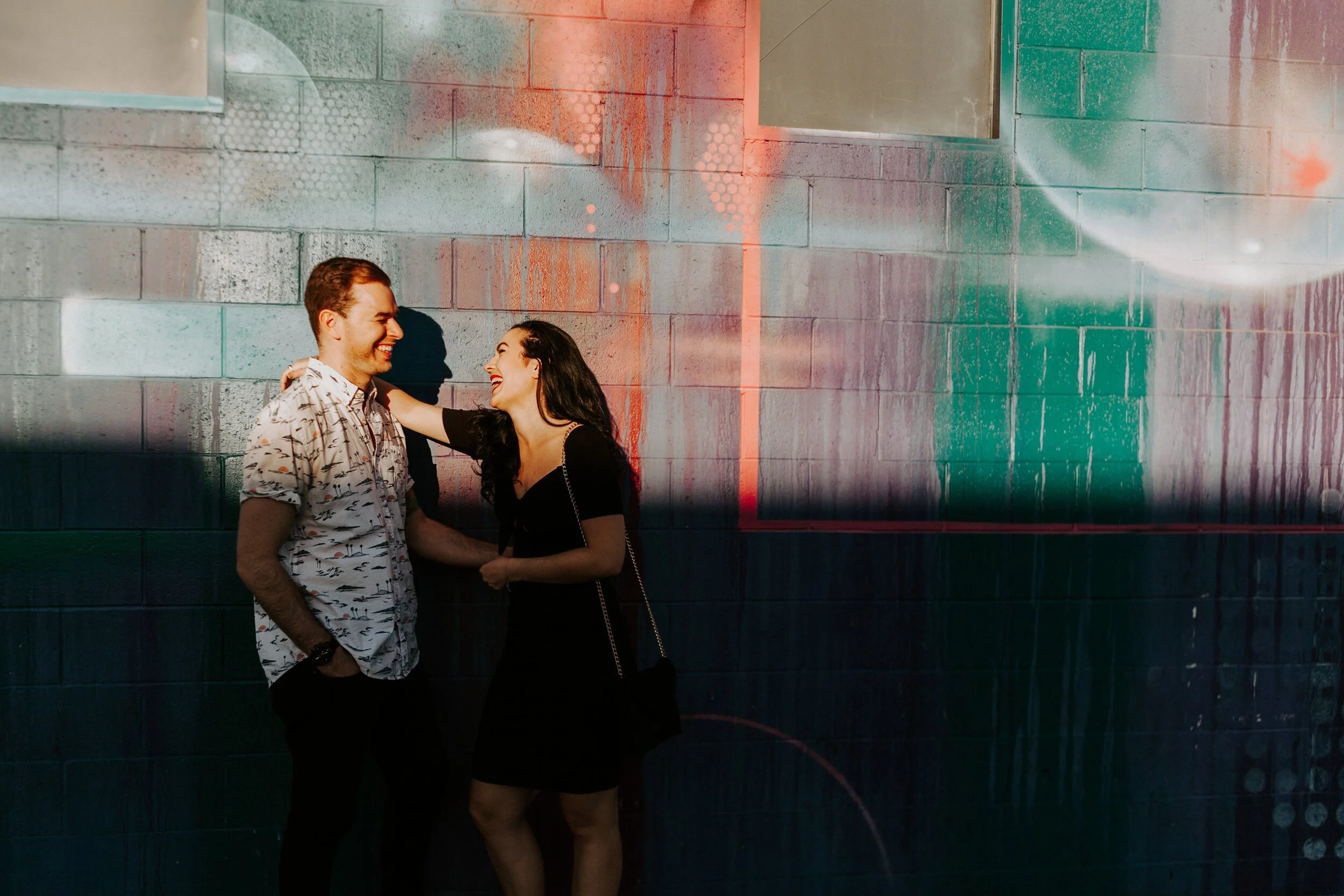 Downtown Los Angeles Arts District Engagement Photos | Tida Svy Photography | www.tidasvy.com