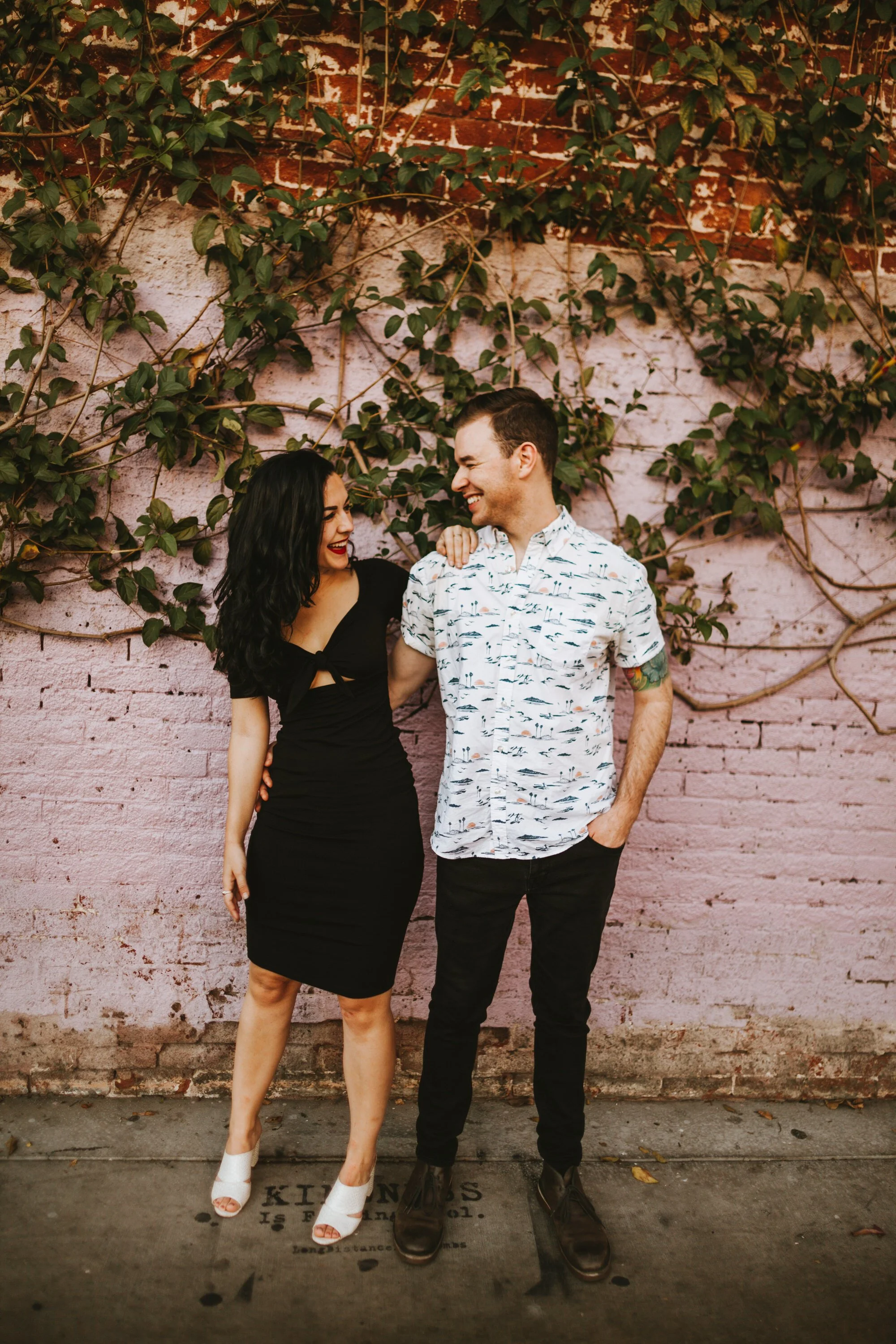 Downtown Los Angeles Arts District Engagement Photos | Tida Svy Photography | www.tidasvy.com