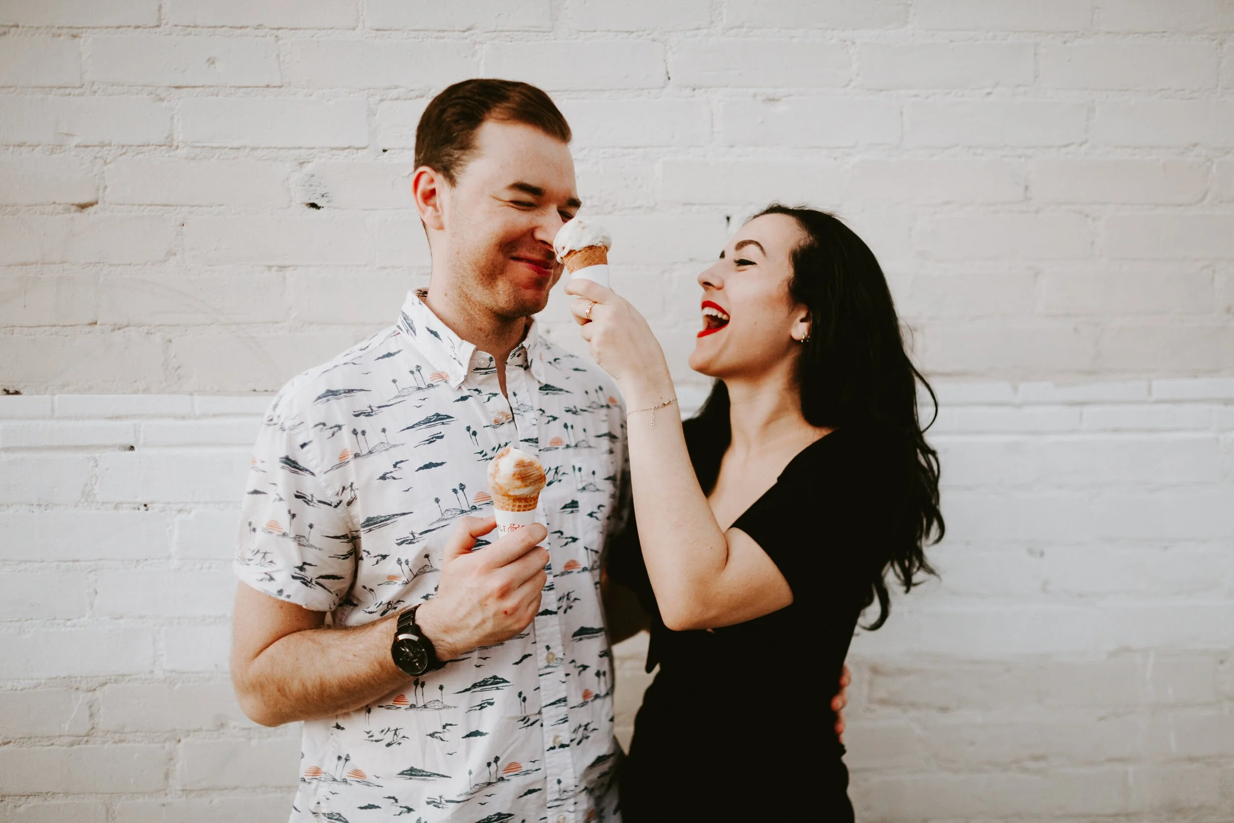 Downtown Los Angeles Arts District Engagement Photos | Tida Svy Photography | www.tidasvy.com
