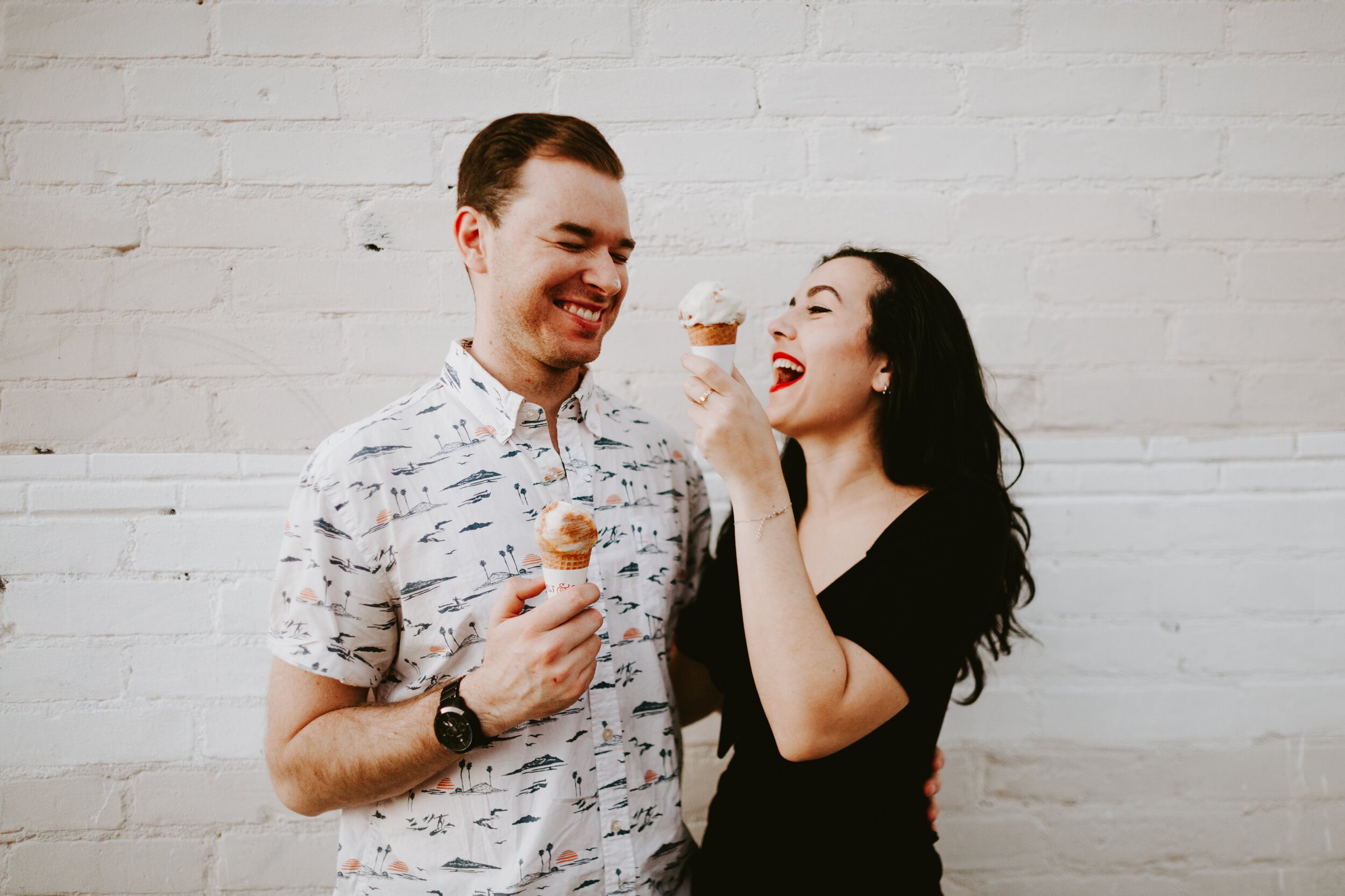 Downtown Los Angeles Arts District Engagement Photos | Tida Svy Photography | www.tidasvy.com